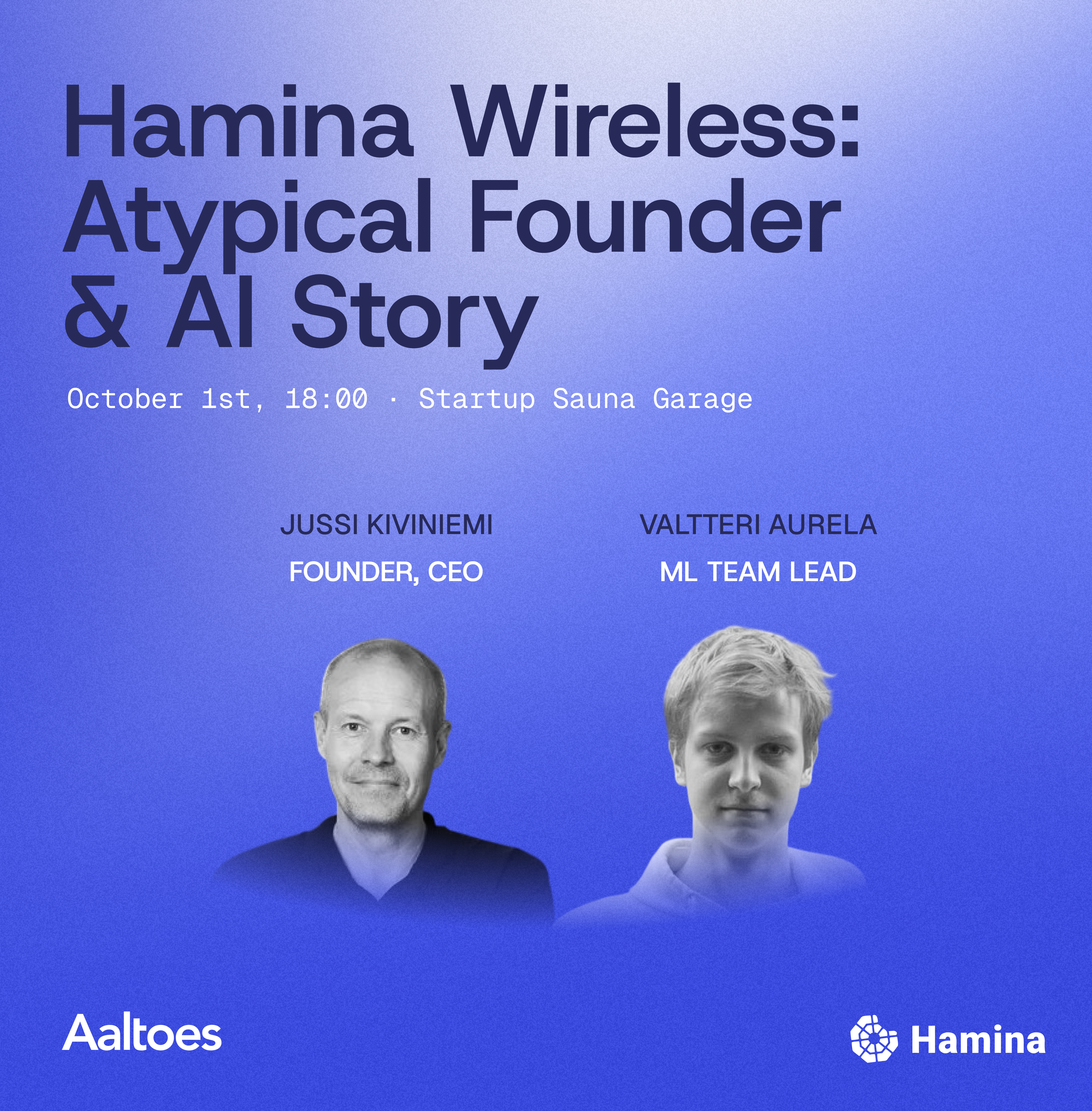Hamina Wireless: Atypical Founder & AI Story