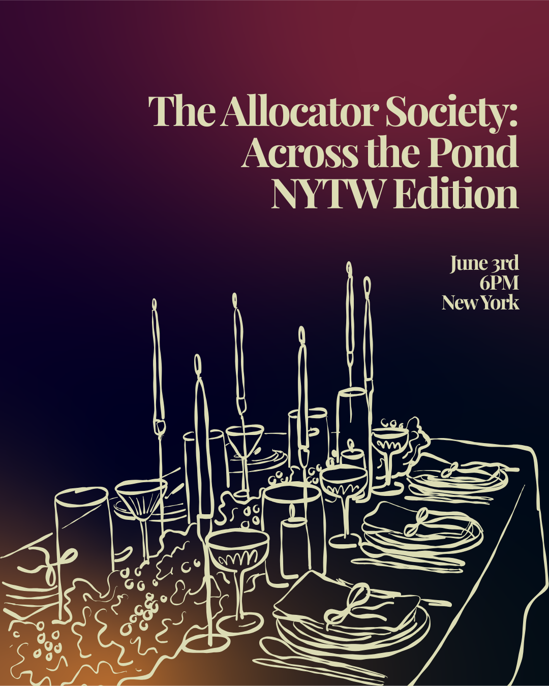 Cover art for #The Allocator Society Chapter VI: Across the Pond — New York, NY