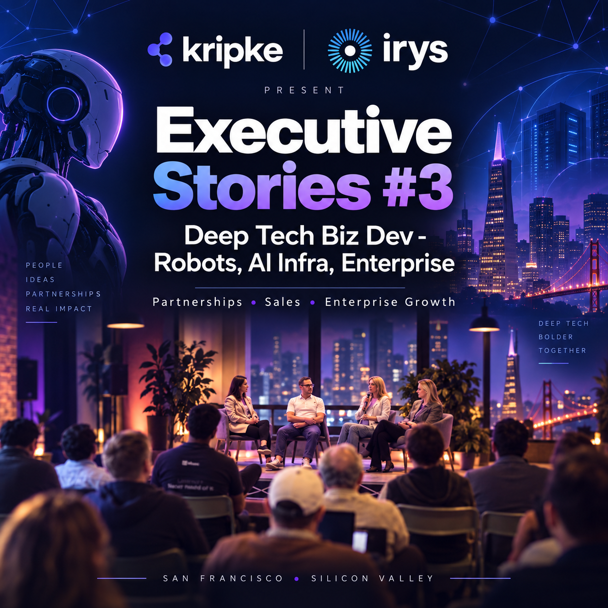 Executive Stories #3: Deep Tech Biz Dev - Robotics , AI Infra, Enterprise