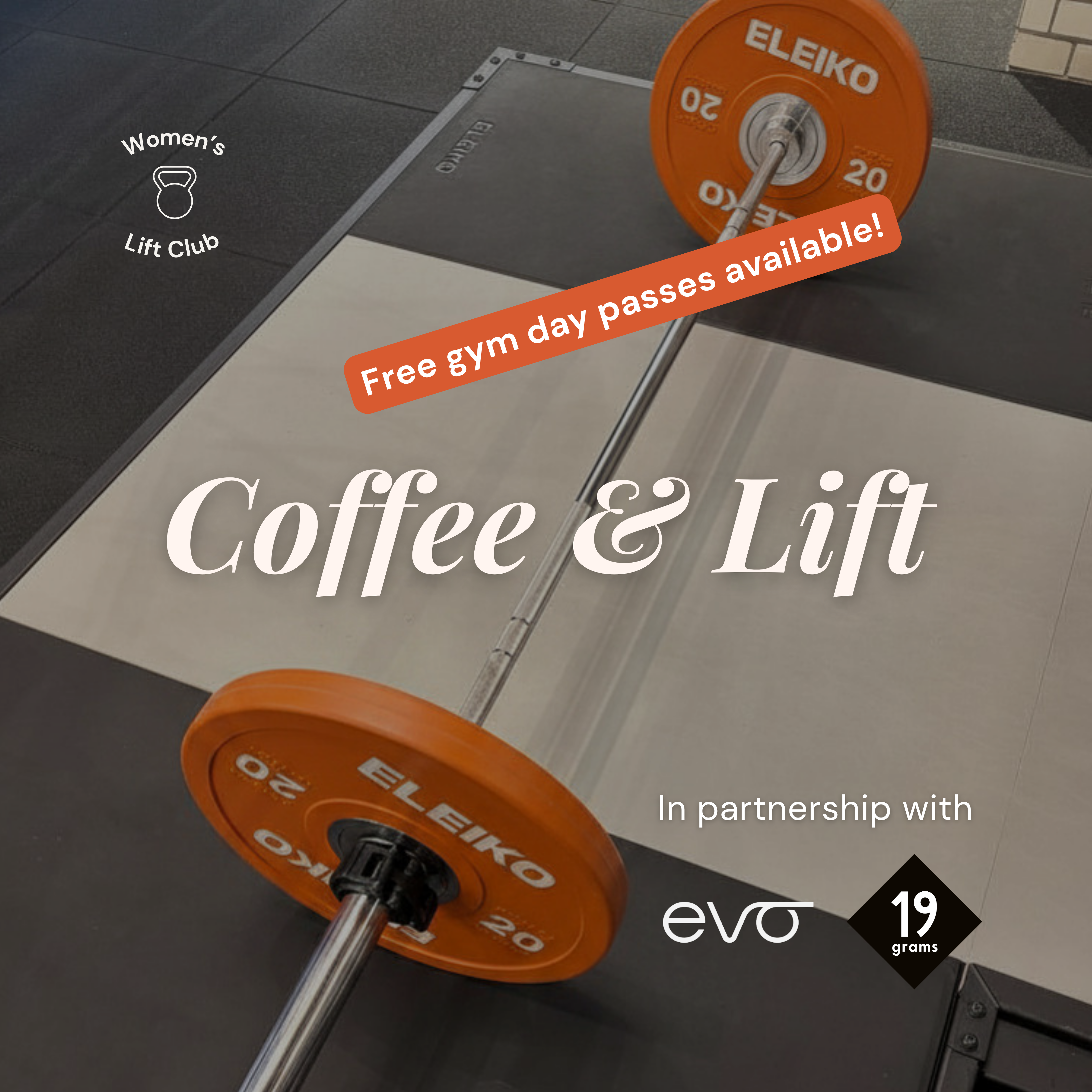 Coffee & Lift Saturdays #12 — Women+ Gym Meetup