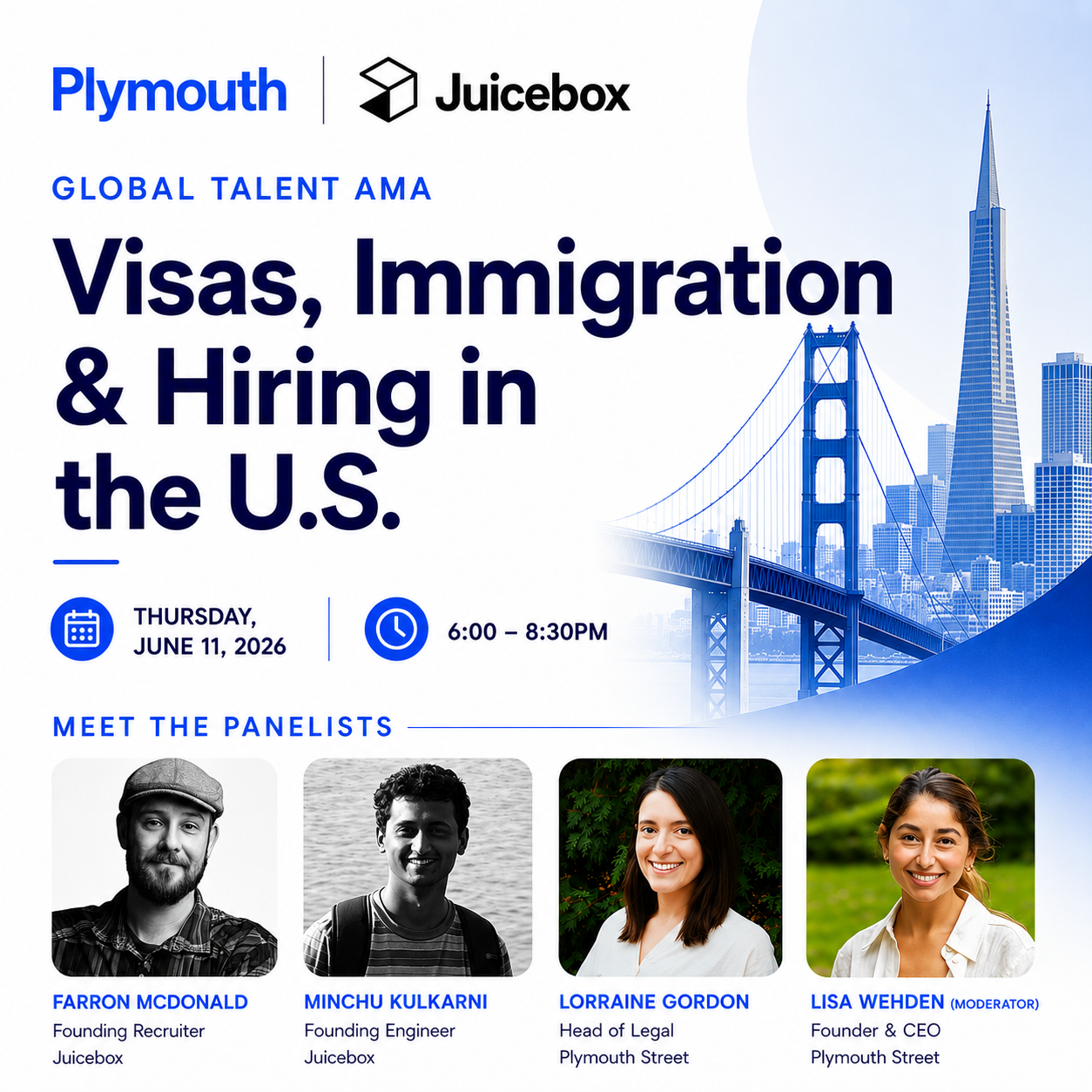 Cover art for #Global Talent AMA: Visas, Immigration & Hiring in the U.S. — San Francisco, CA