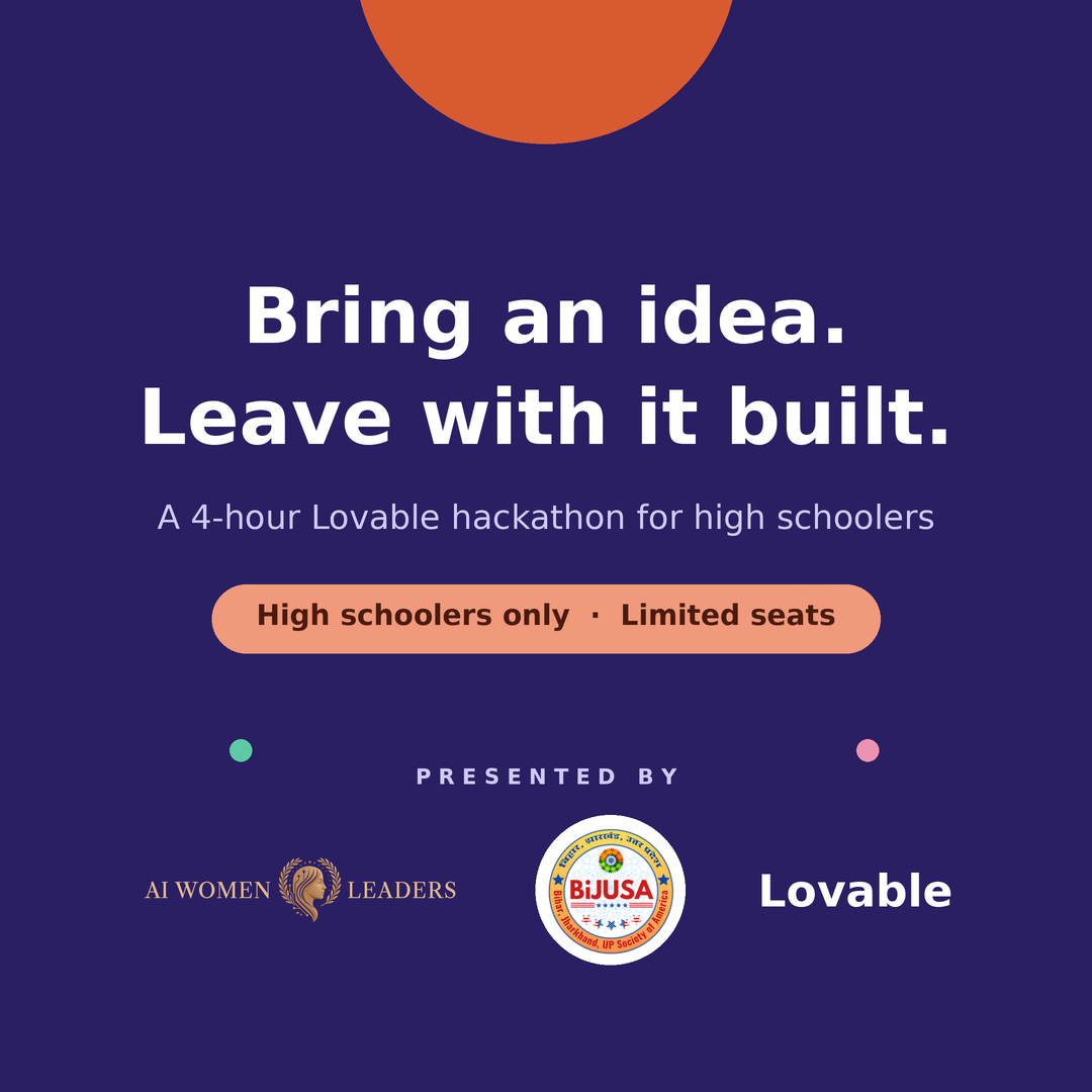 Construye con Lovable: Solo para estudiantes de secundaria