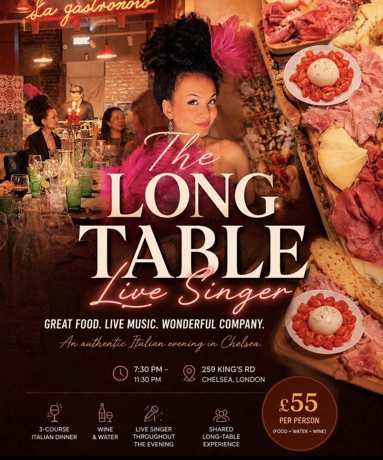 The Long Table - Live Singer