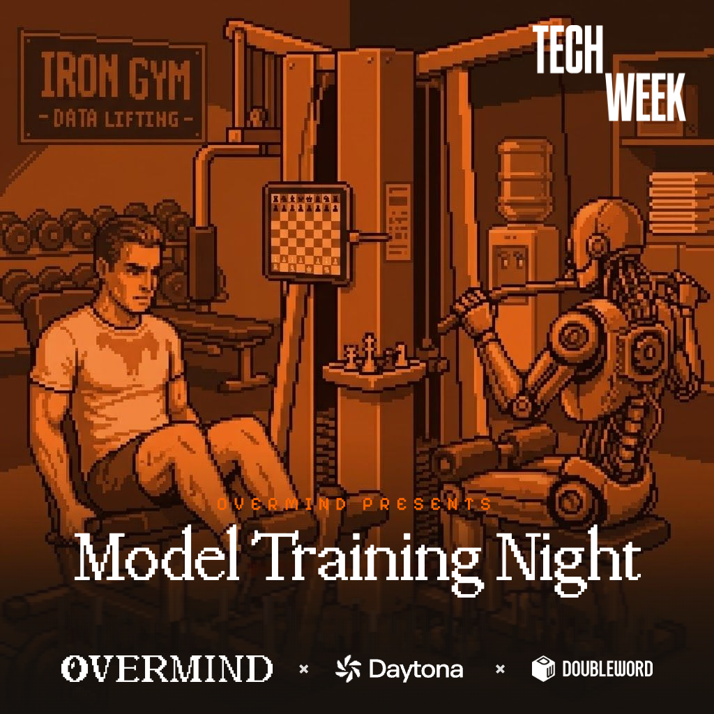 Nuit de formation de modèles par Overmind, Daytona & Doubleword #SFTechWeek