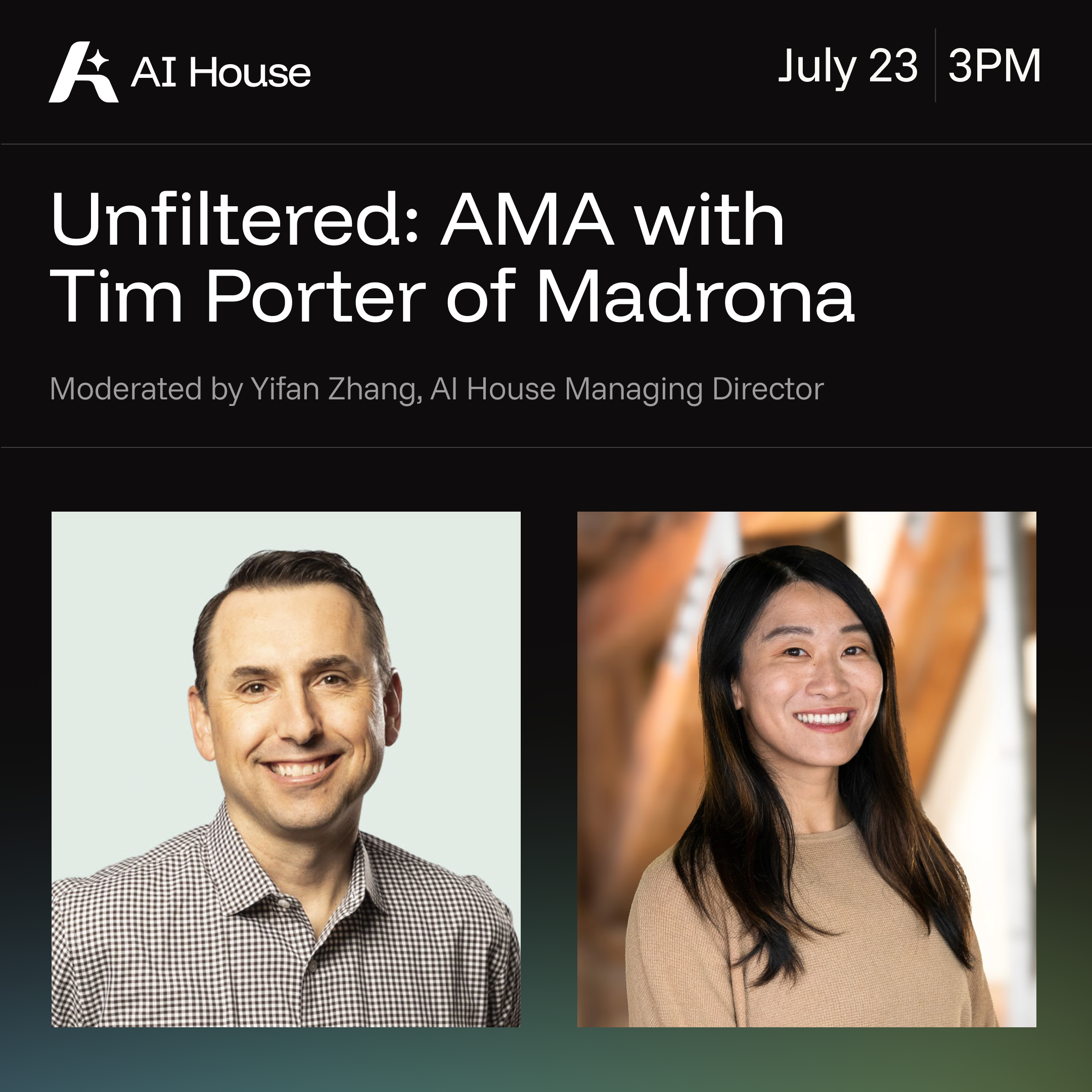 Unfiltered: AMA with Tim Porter of Madrona