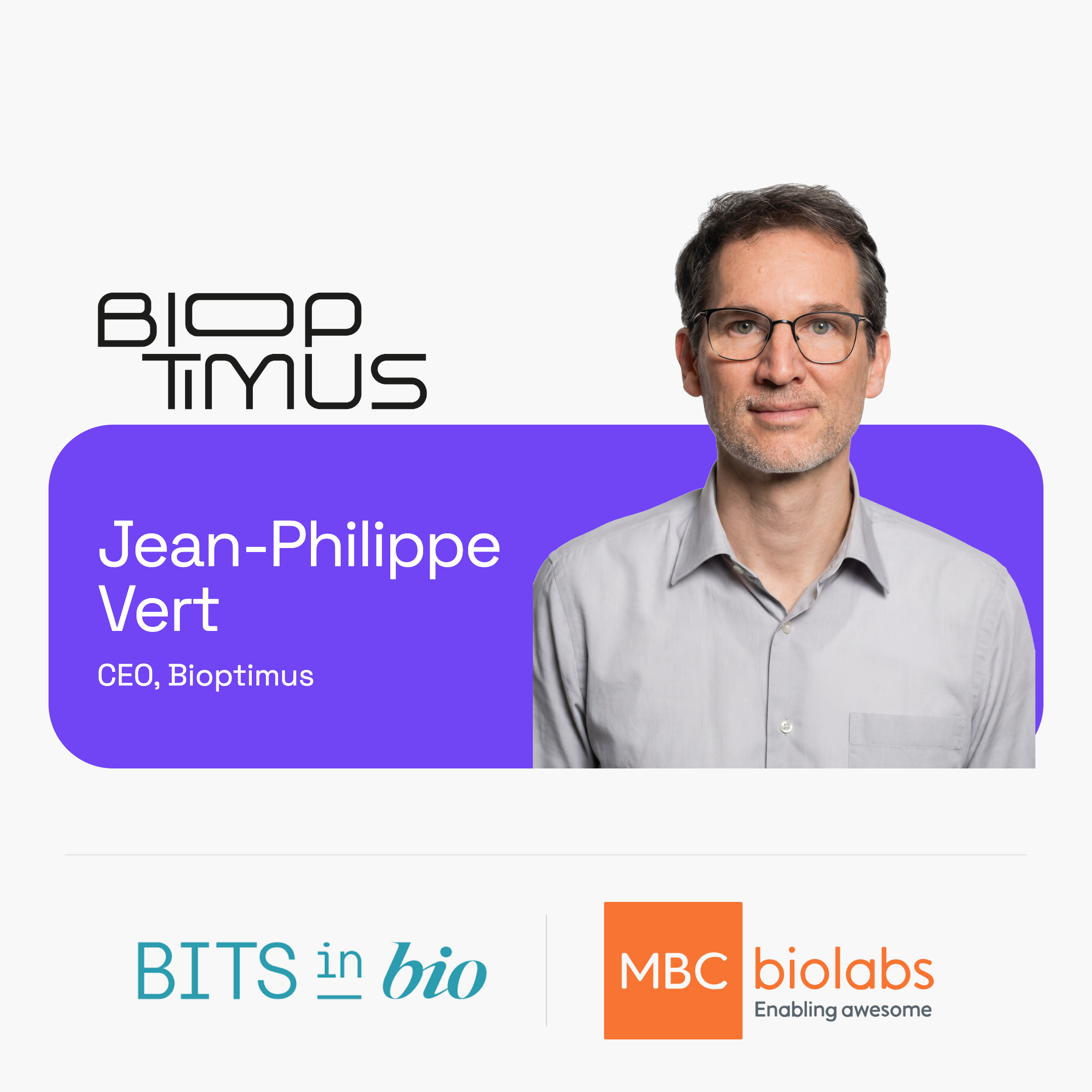 A World Model for Biology: An Evening with Bioptimus CEO Jean-Philippe Vert