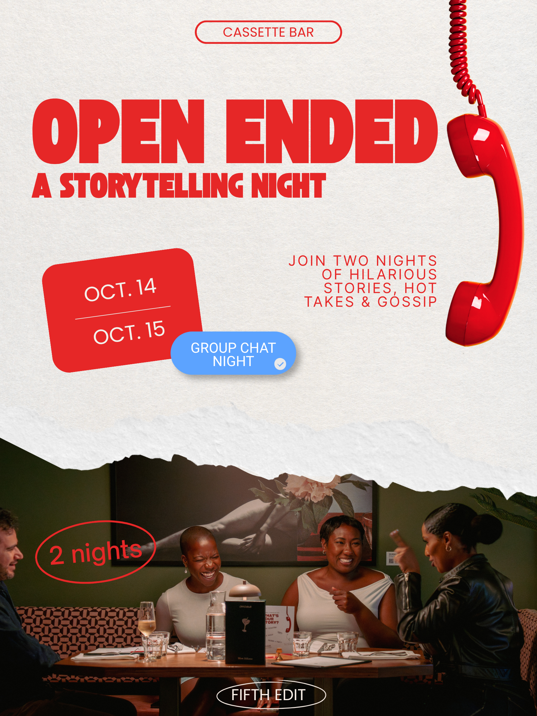 Open Ended: A Storytelling Night