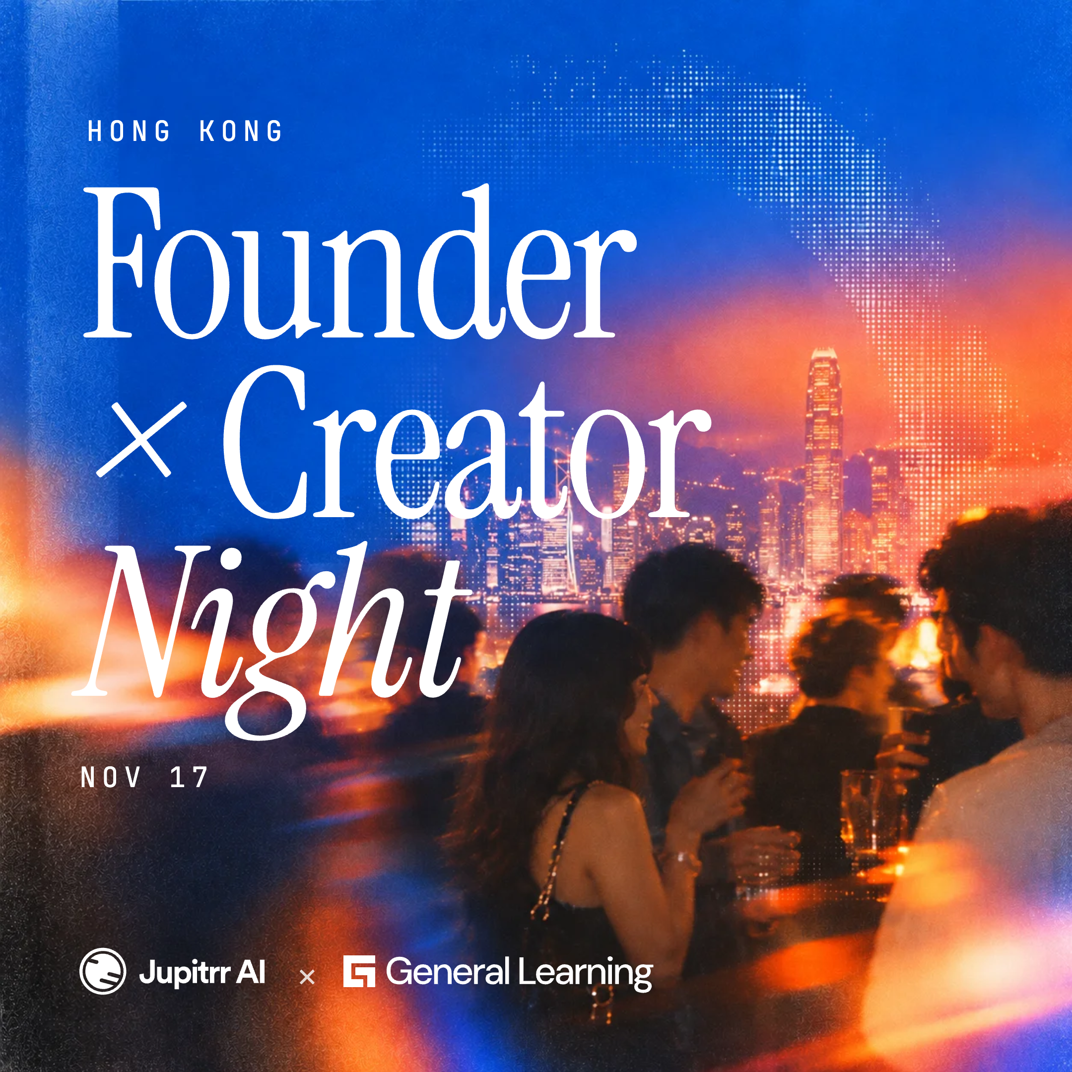 Jupitrr AI × General Learning: Founder × Creator Night