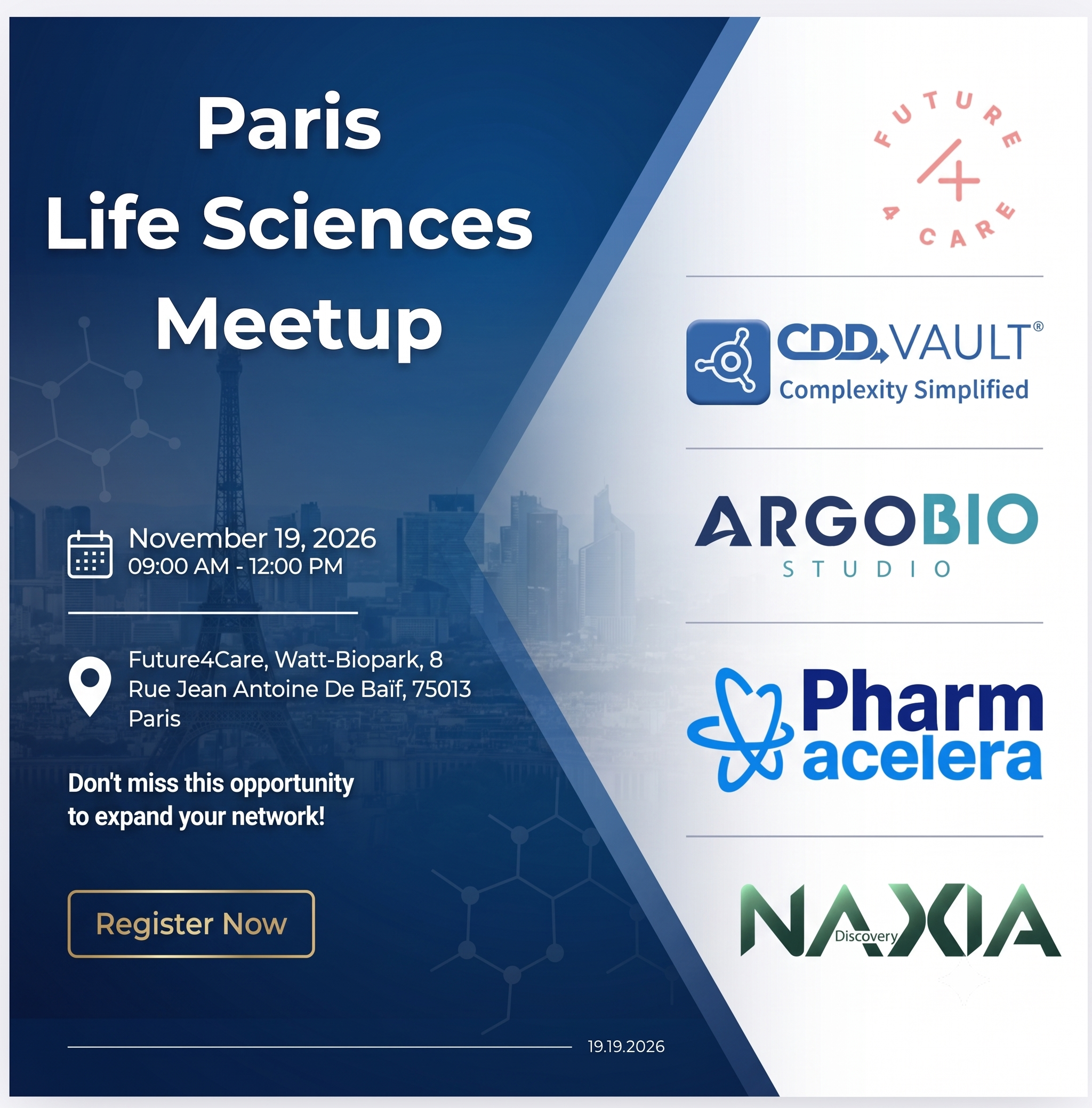 Paris Life Sciences Meetup