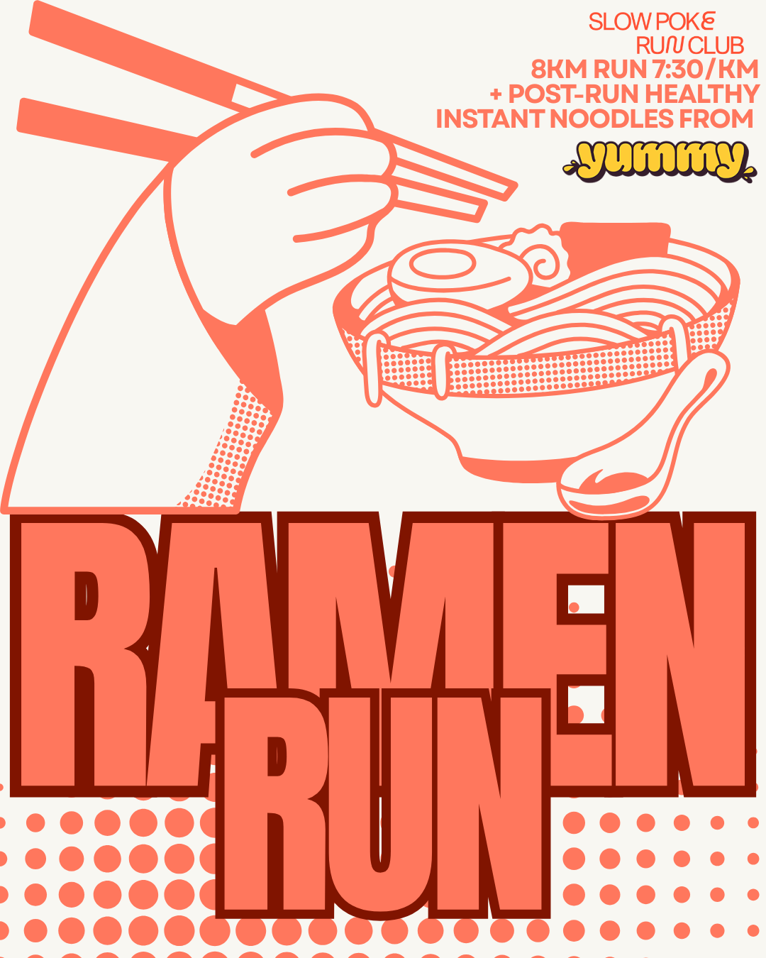 RAMEN RUN! с Slow Poke + Вкусная еда