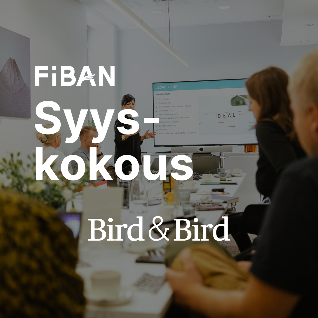FiBANin Syyskokous / FiBAN's Fall meeting