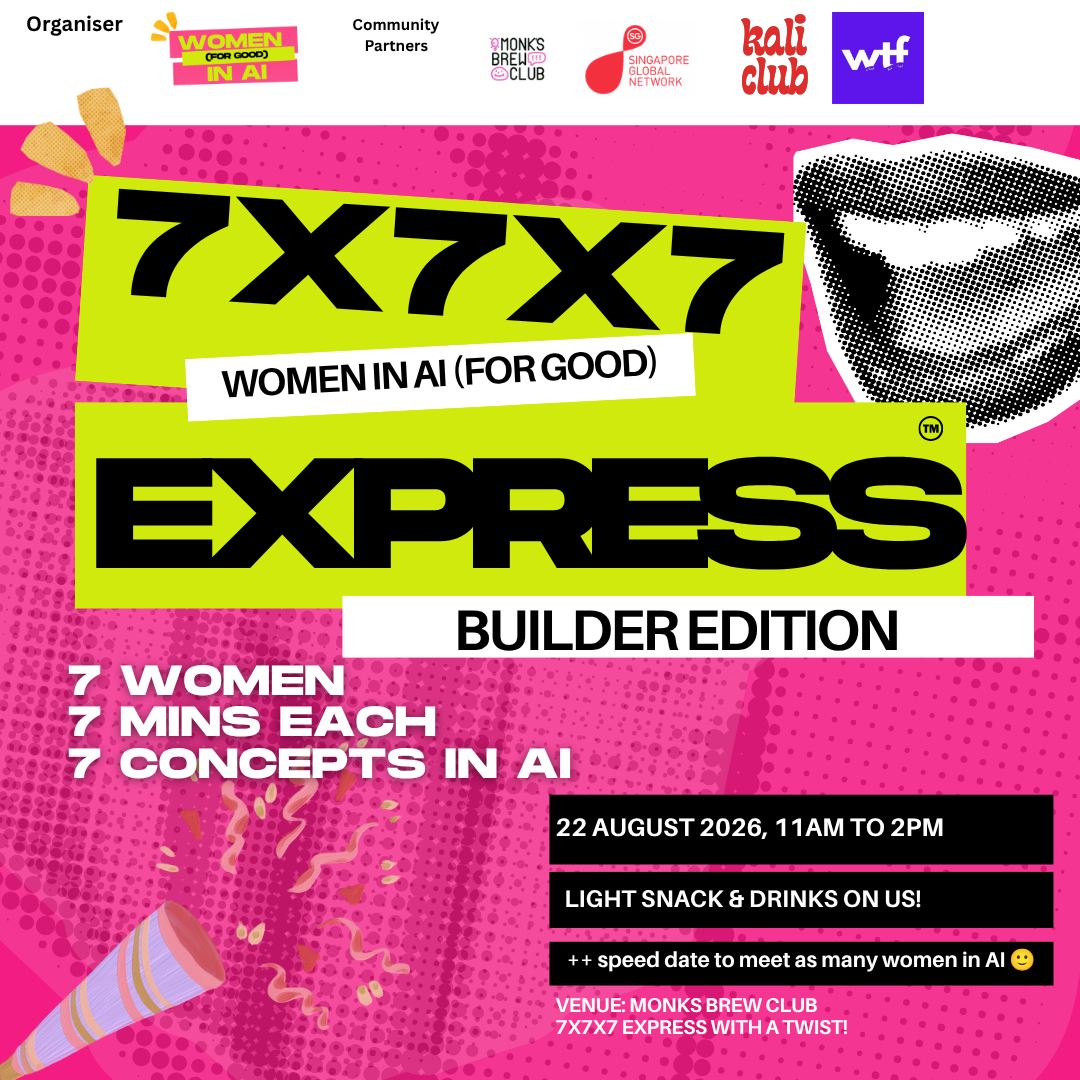 7x7x7 Express : Édition Constructeur ! [7 femmes, 7 études de cas, 7 minutes chacune]