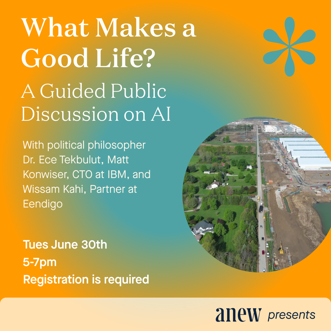 Cover art for #What Makes a Good Life? A Guided Public Discussion on AI — 526 Hudson St