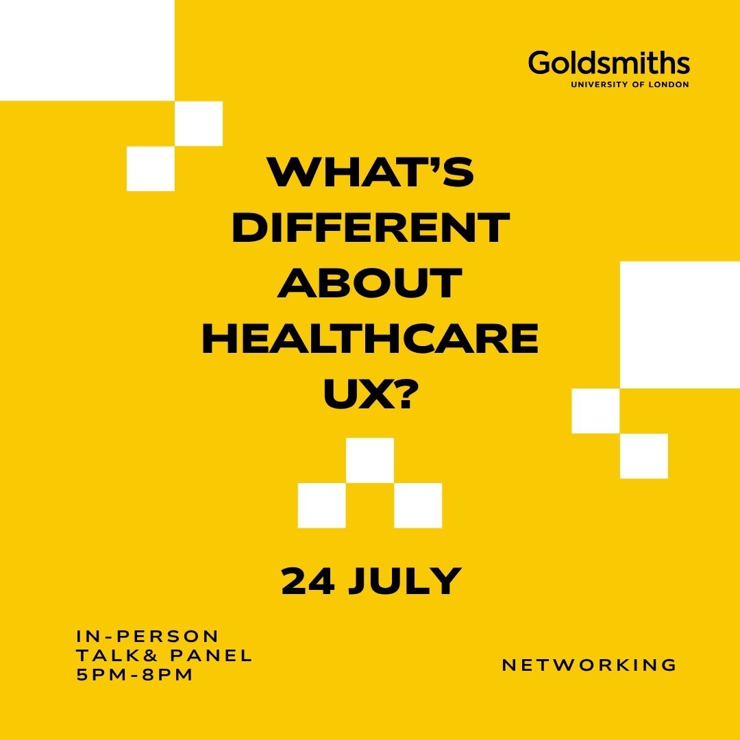 Healthcare UX Meetup 24 July