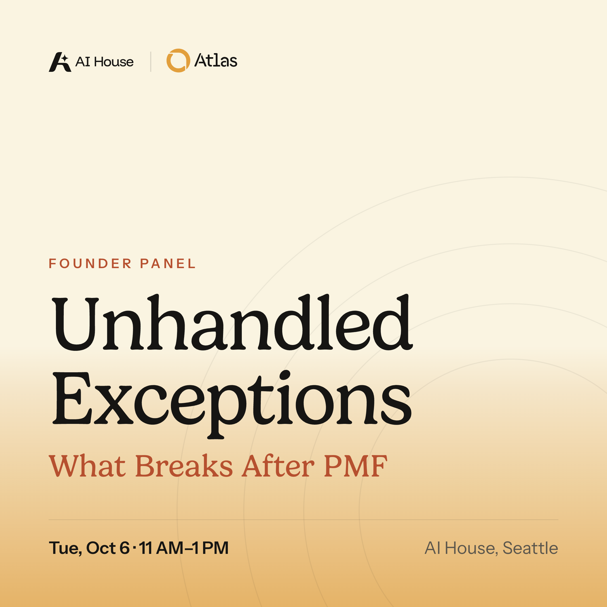 Unhandled Exceptions: What Breaks After PMF