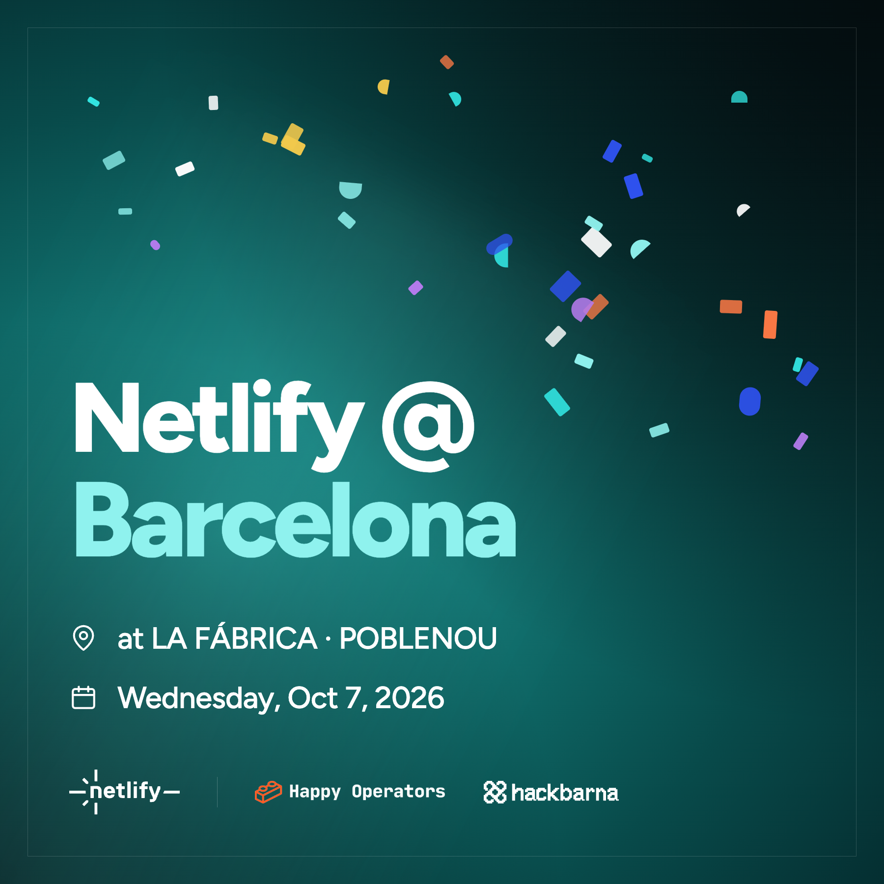 Netlify @ Barcelone