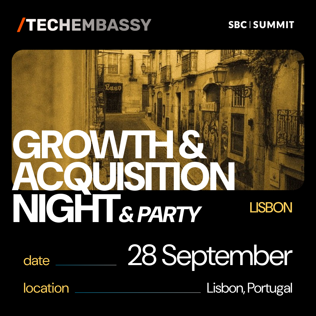 Growth & Acquisition Night @SBC Summit - SBC Week Kick-Off: Industry Talks × Curated Networking × Pa