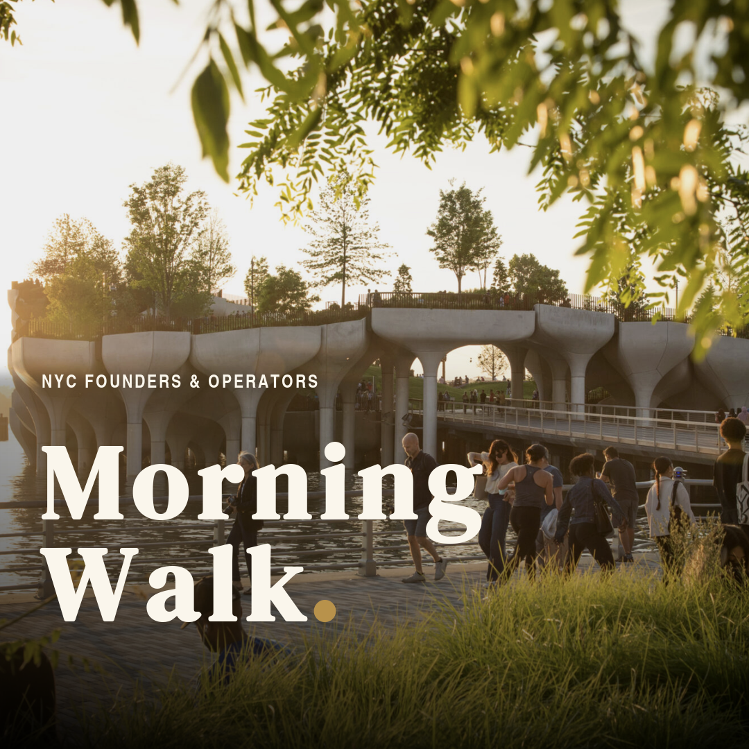 NYC Gründer & Betreiber: Morgenwanderung