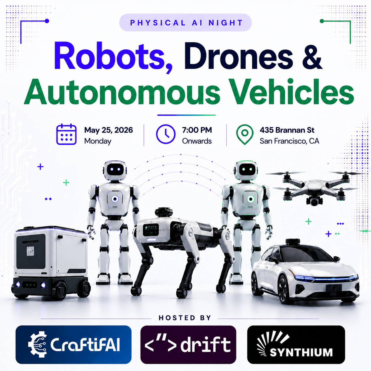 Robots, AMRs & Autonomous Systems Night