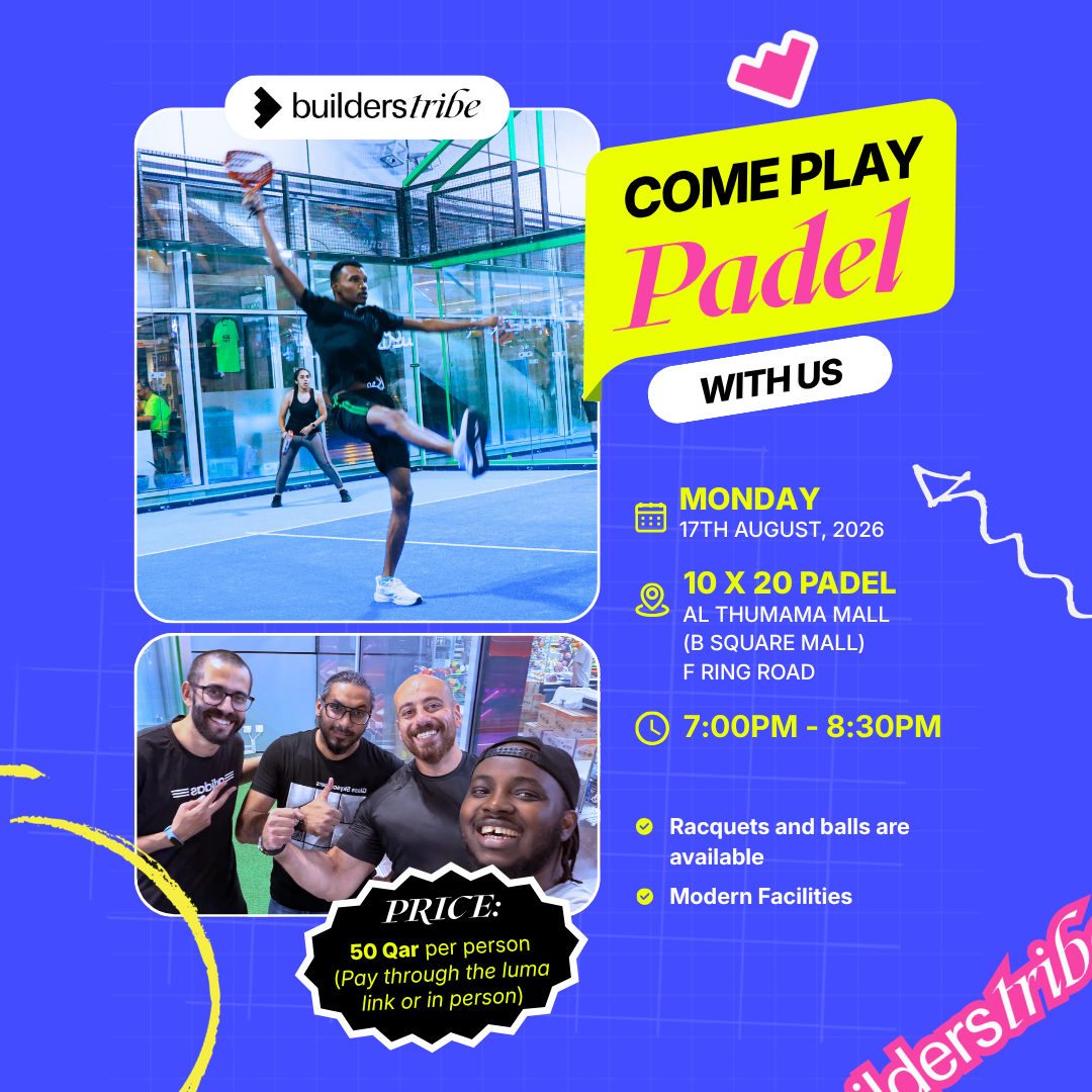 Come Play Padel With Us 🎾