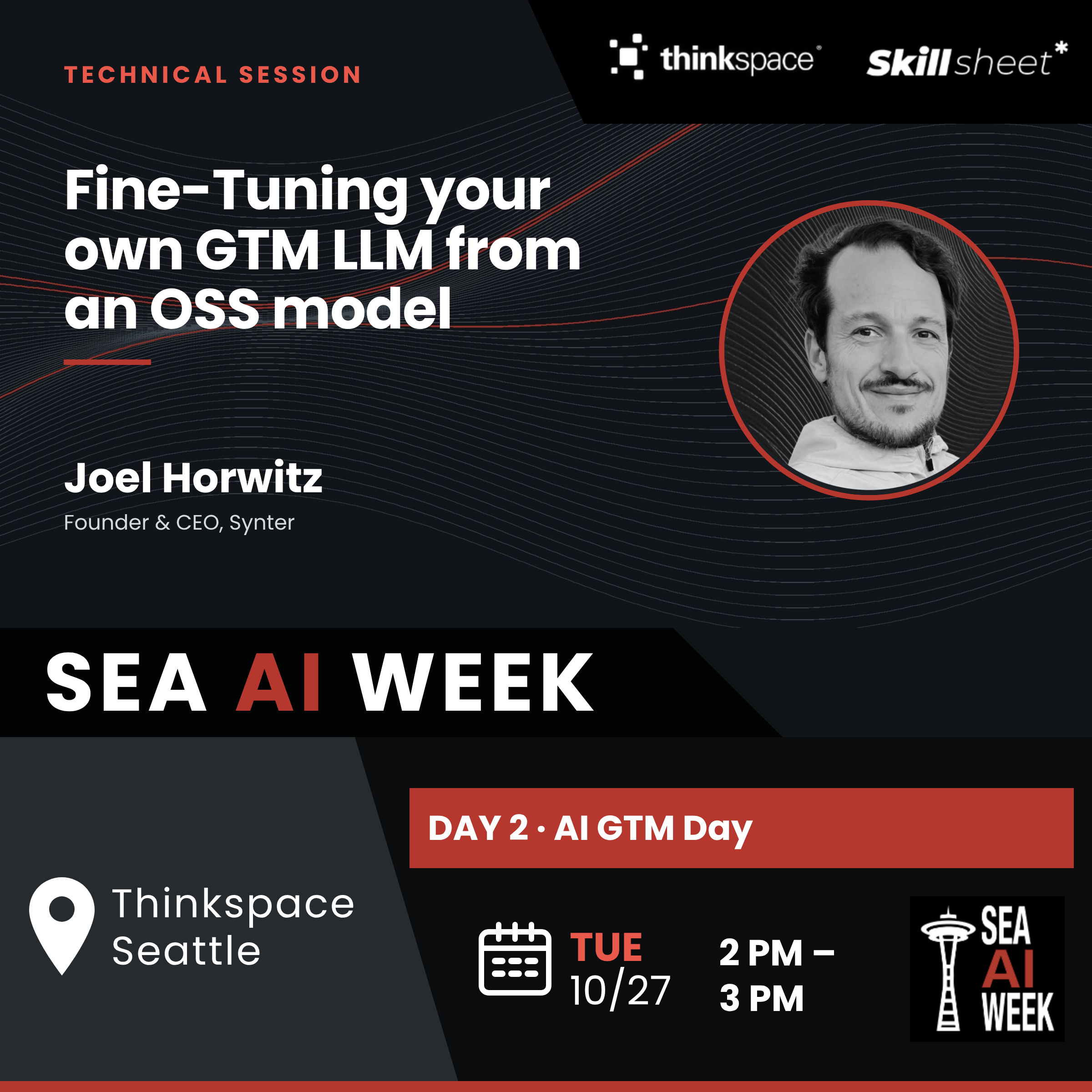 [ SEA AI WEEK ] - Fine-Tuning Your Own GTM LLM from an OSS Model