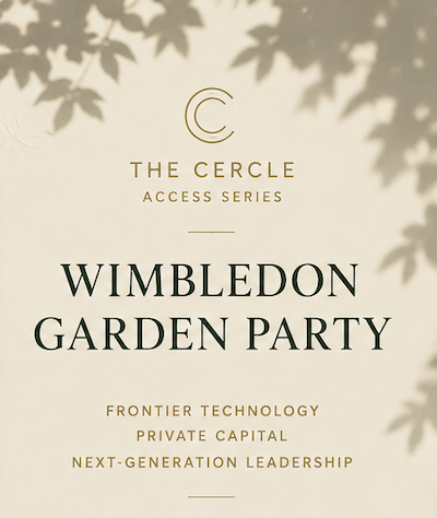 The Cercle Access Series | Wimbledon Garden Party