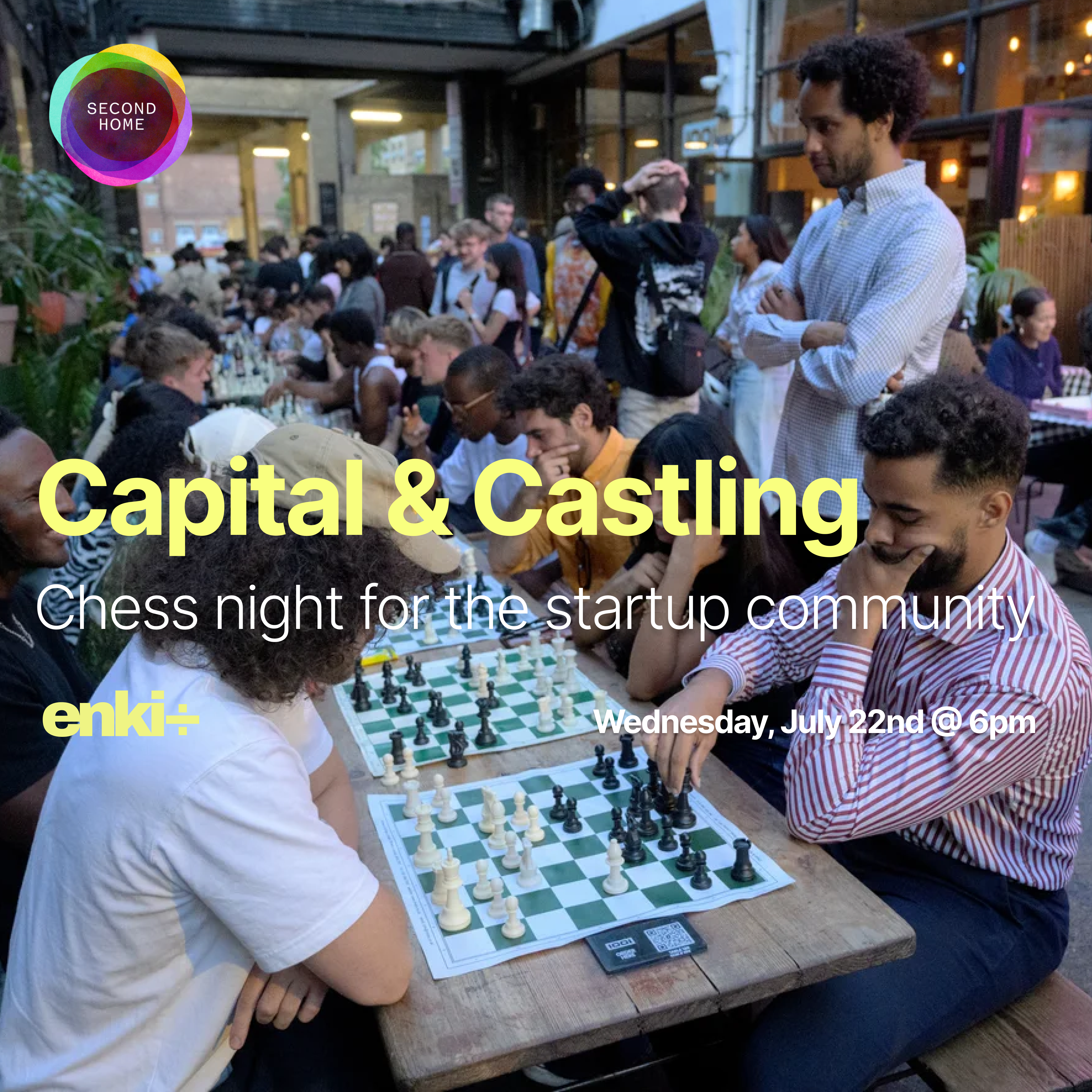 Capital & Castling: Chess Night for the Startup Community