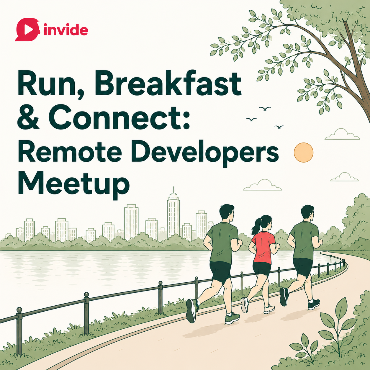 🏃Run, Breakfast & Connect: Remote Developers Meetup