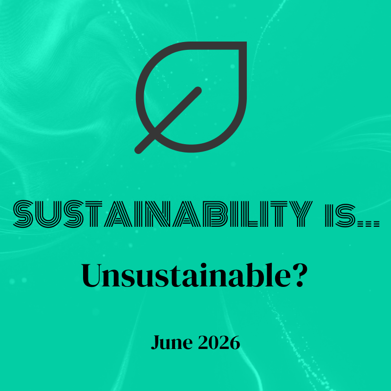 Cover art for #Sustainability is... Unsustainable? — Few&Far - Recruitment & Talent Agency