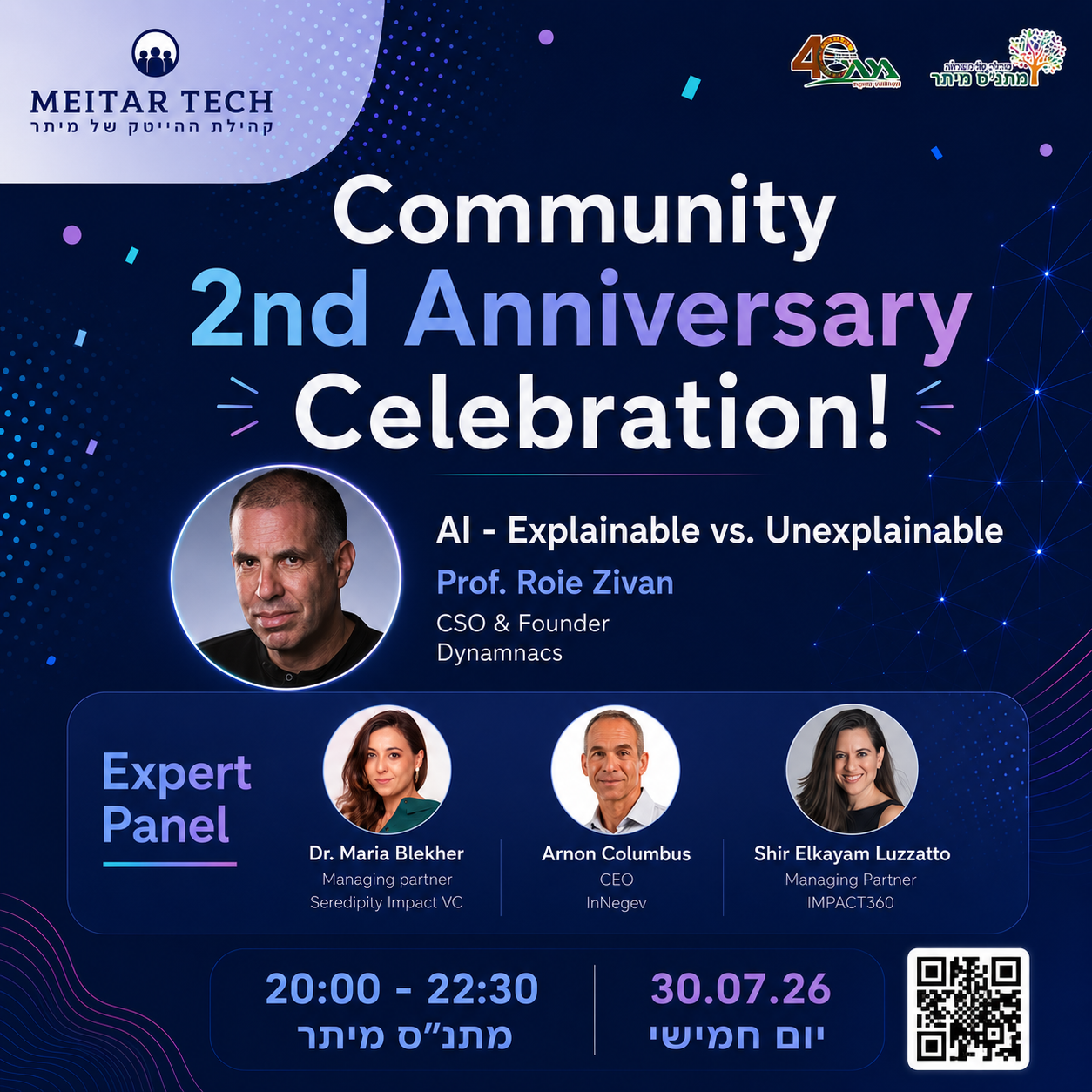 MeitarTech 2-jarig jubileum viering