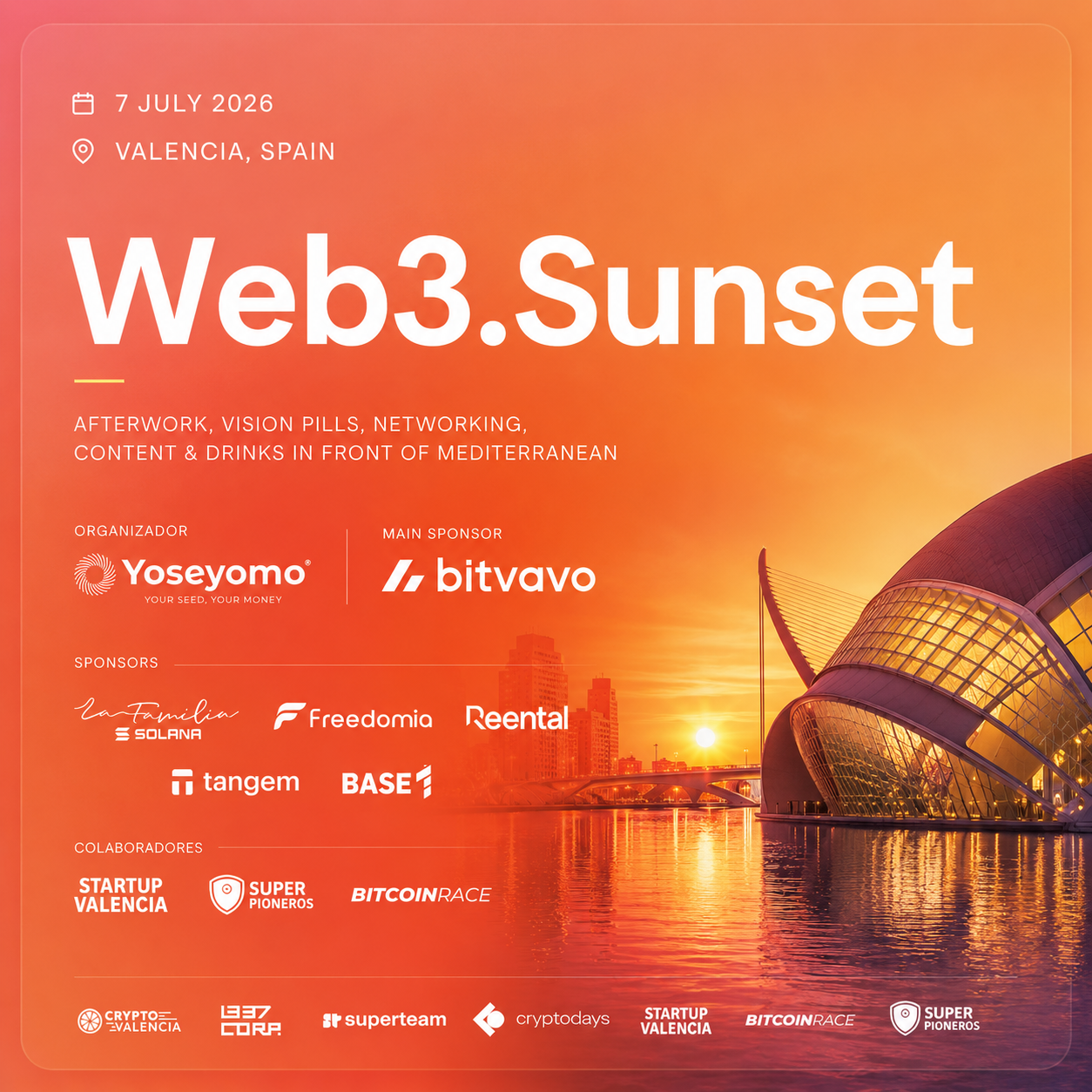 Web3.Sunset Valencia