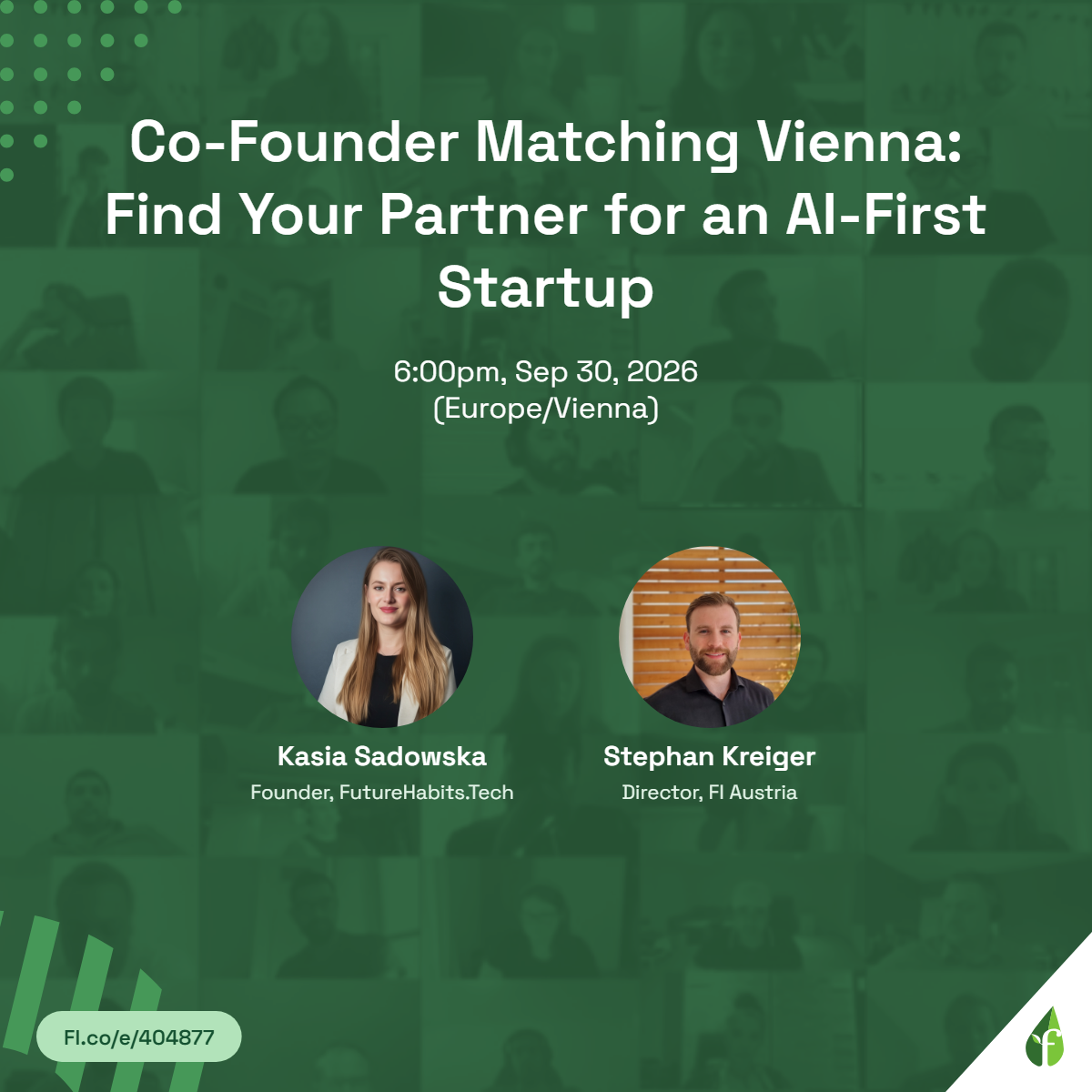 Co-Founder Matching Wenen: Vind je partner voor een AI-Eerste Startup