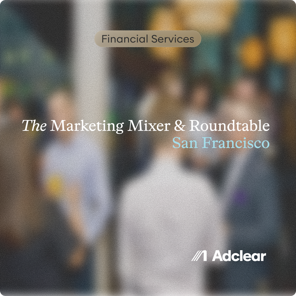 Cover art for #Front Row - Marketing Leaders Dinner — San Francisco, CA