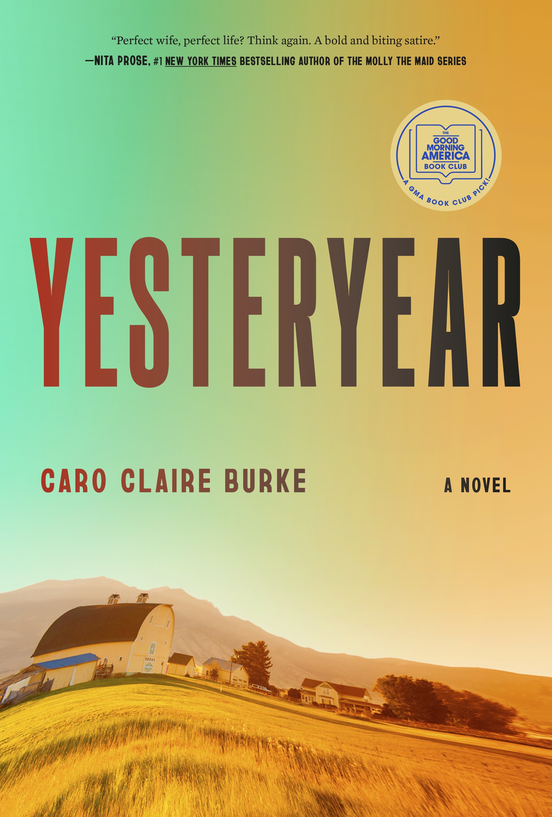Cover art for #Yesteryear by Caro Claire Burke — Fireside Books & More