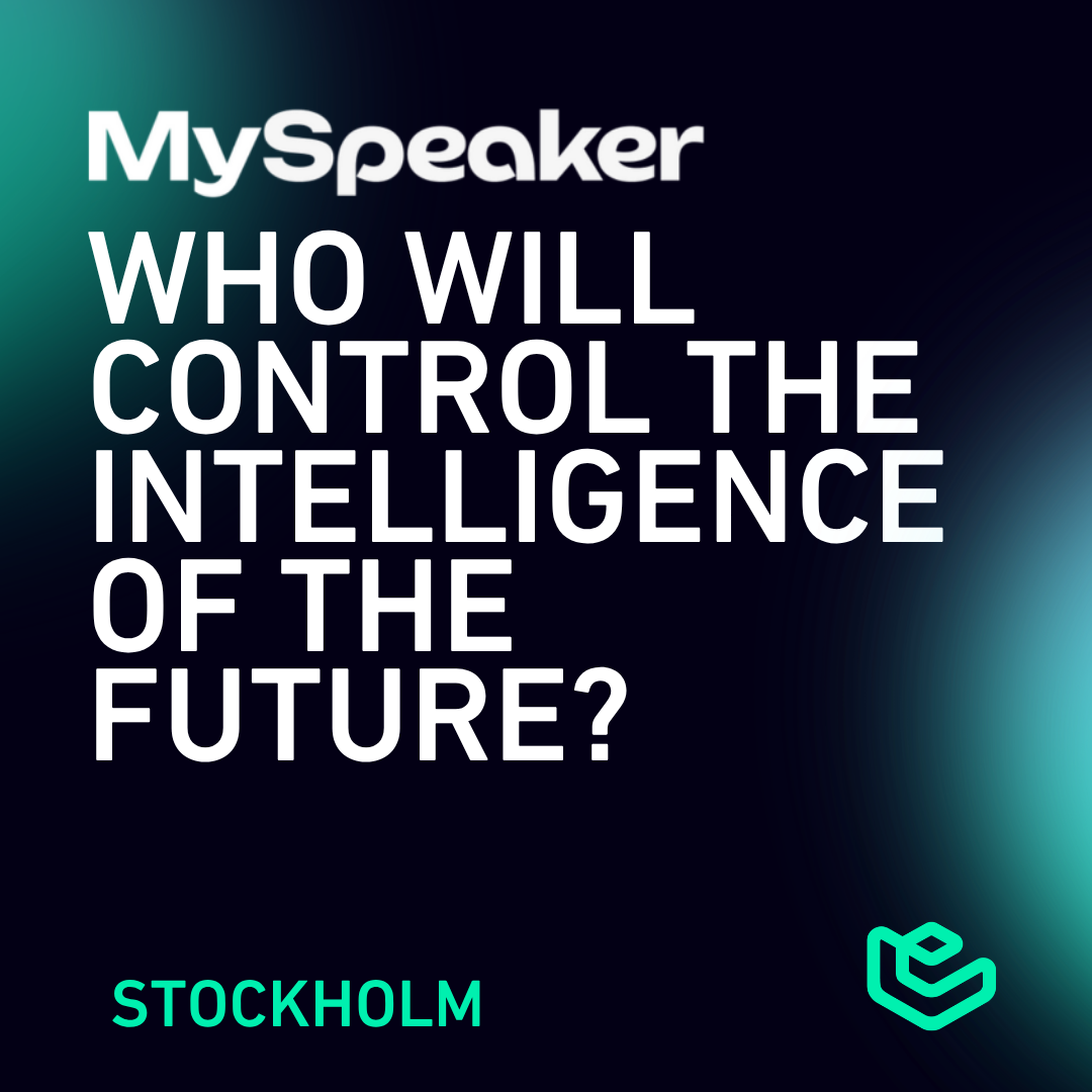 Who will control the intelligence of the future? Breakfast talk with Silvija Seres - STHLM