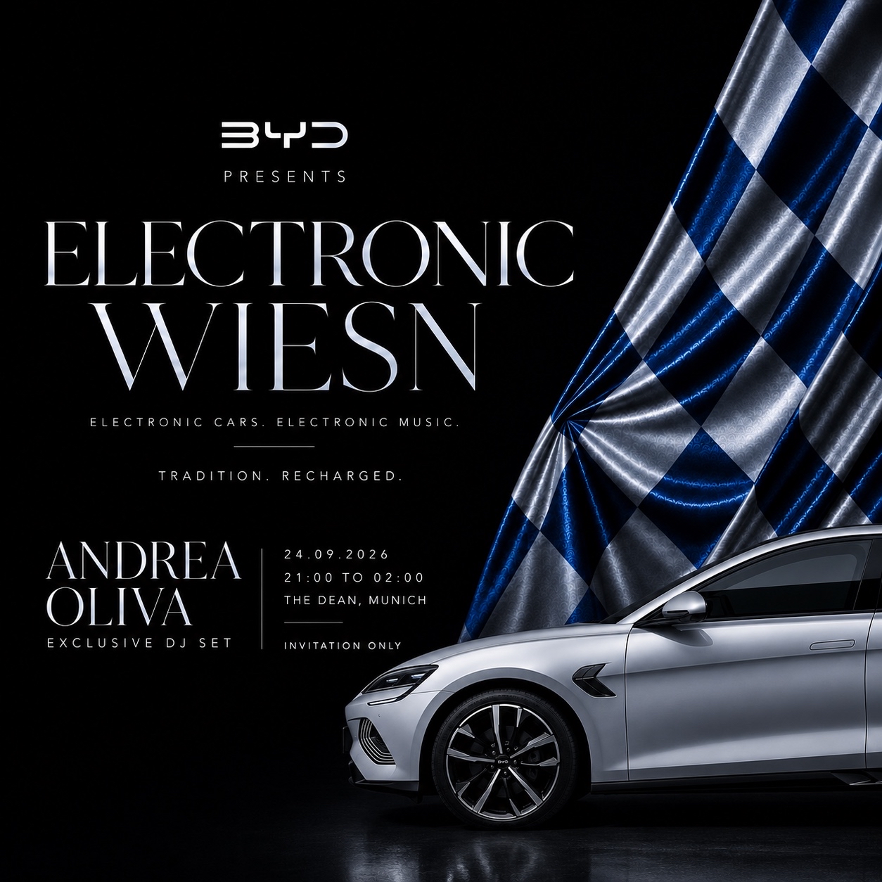 BYD ELECTRONIC WIESN PRESENTS: ANDREA OLIVA