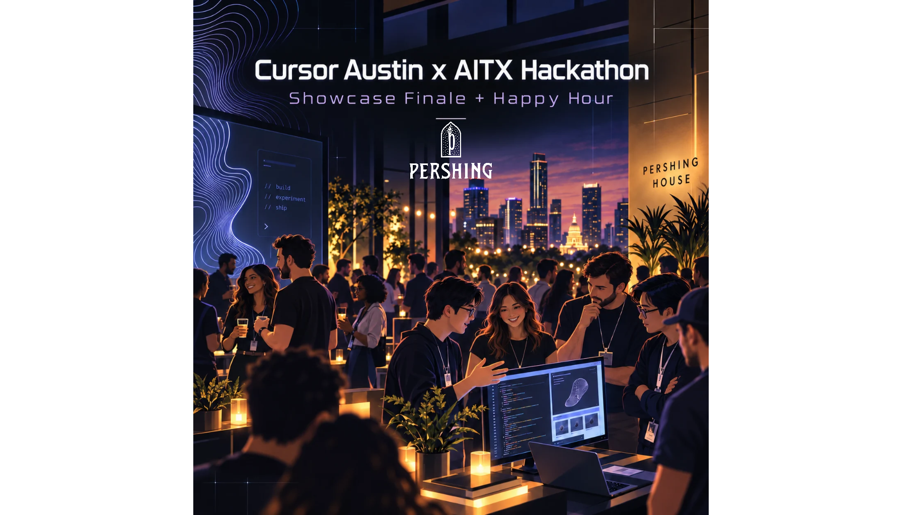 Cursor & AITX Community Hackathon Showcase + Happy Hour