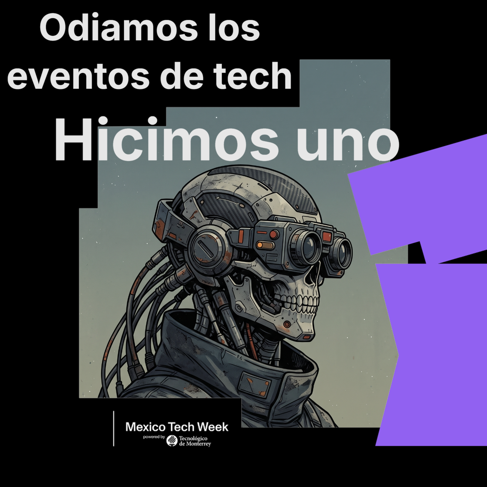 Odiamos los eventos de tech. Hicimos uno: noche de apertura