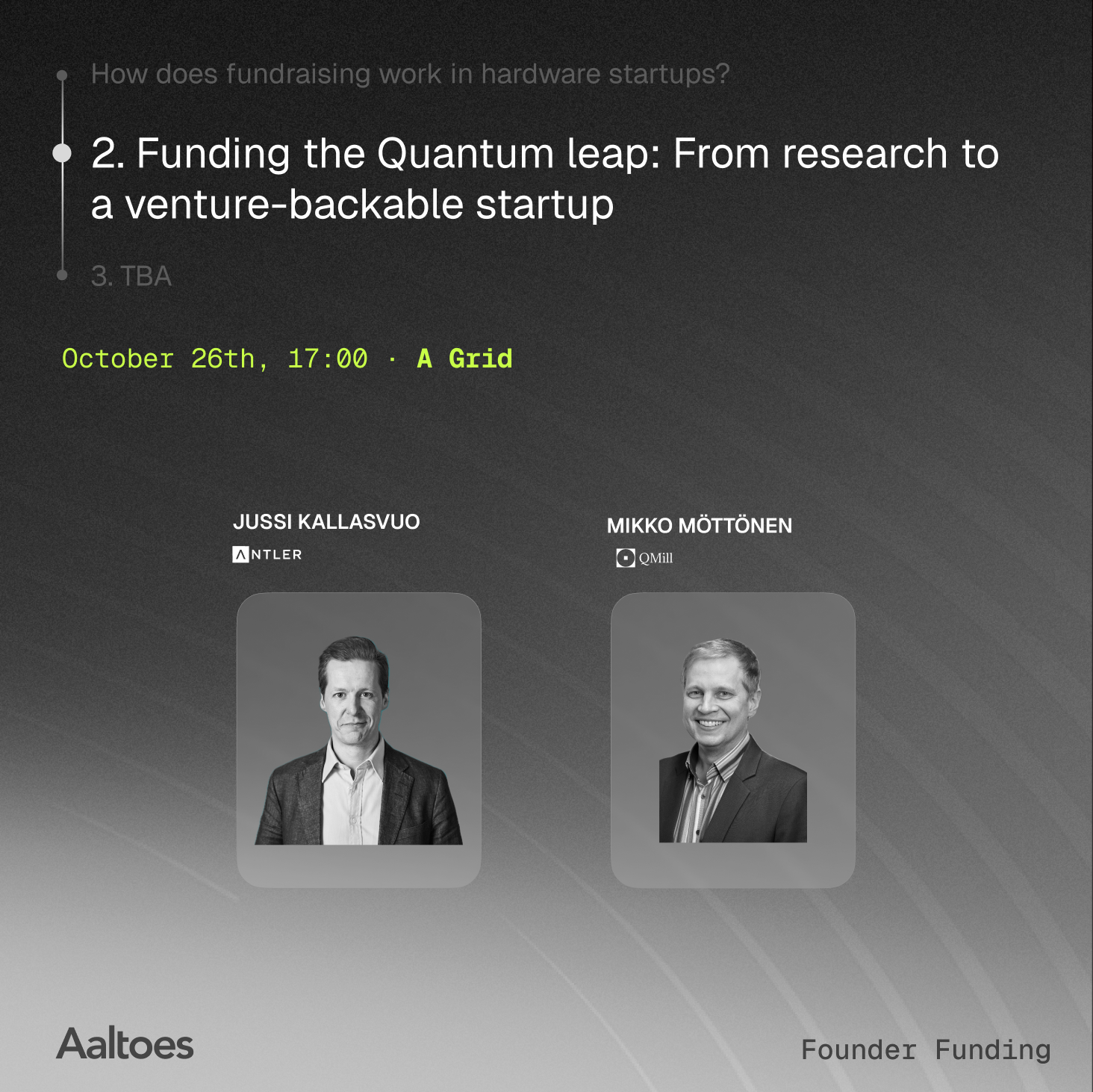 Funding the Quantum Leap: From Research to a Venture-Backed Startup