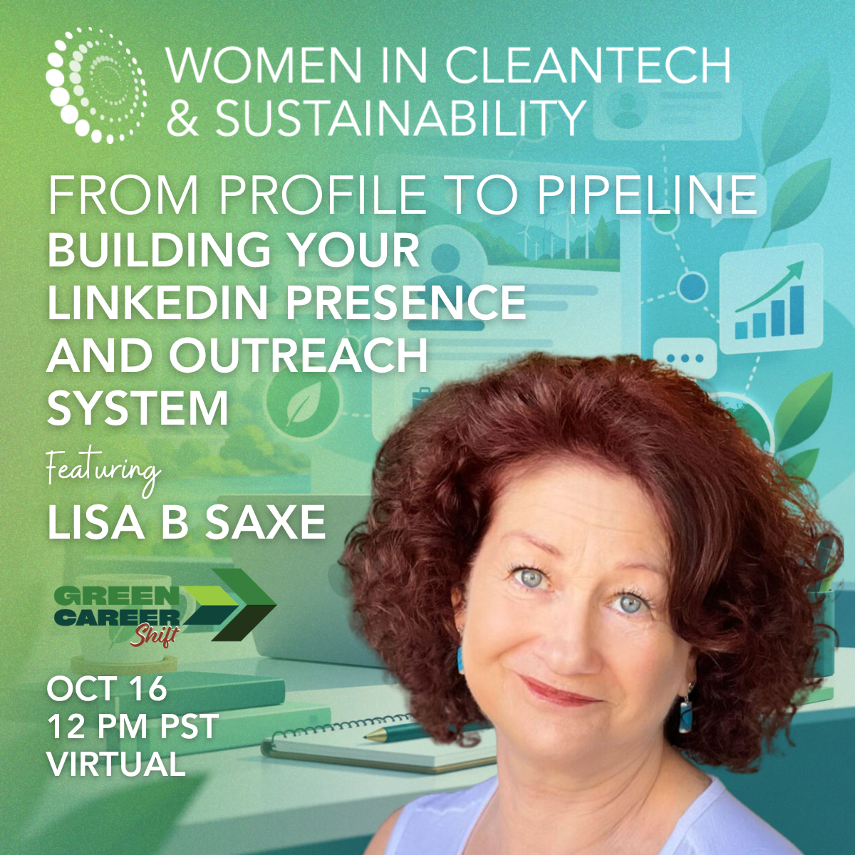 From Profile to Pipeline: Building Your LinkedIn Presence and Outreach System event graphic