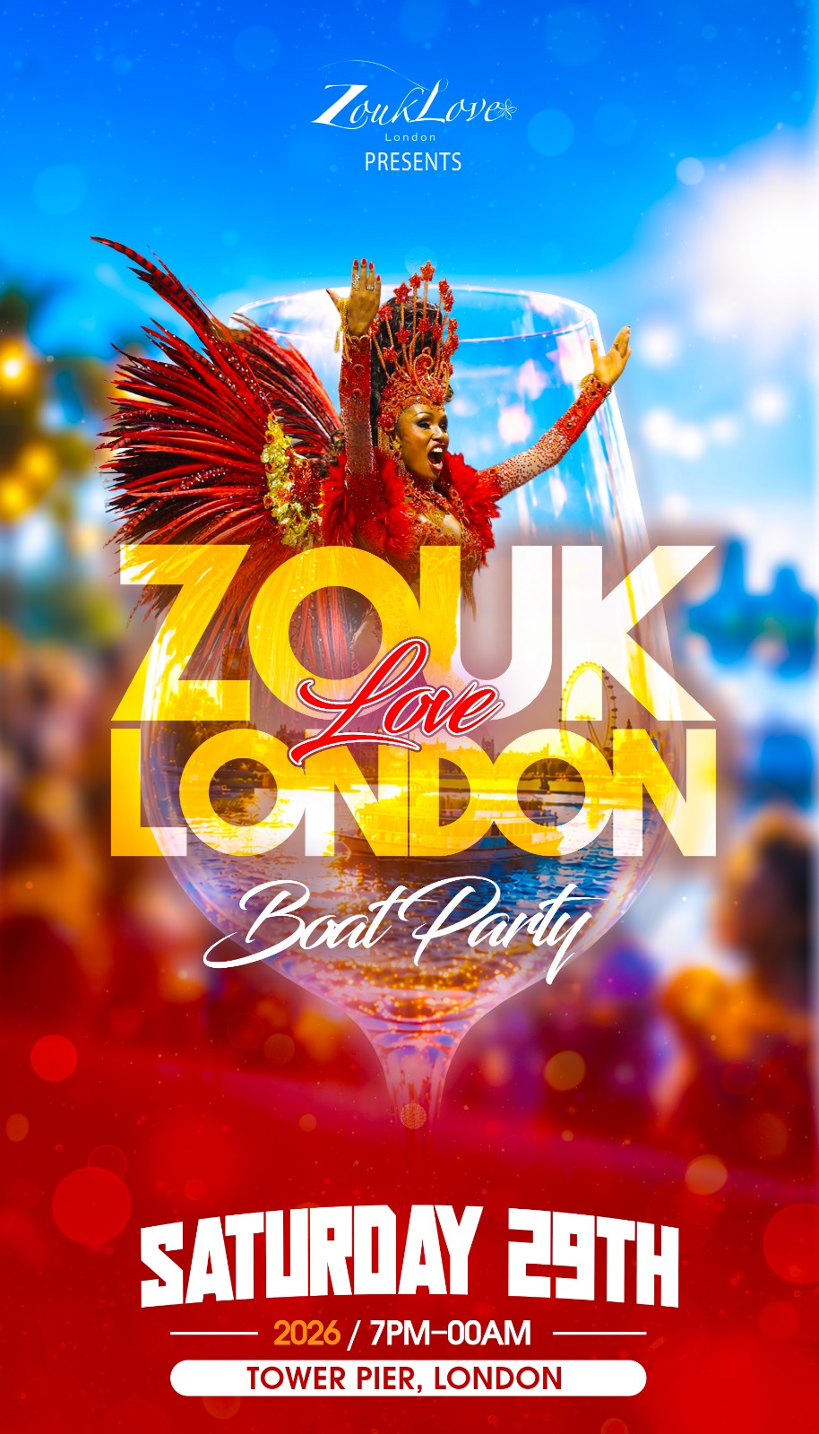 Zouk Love Boat Saturday 🛥️