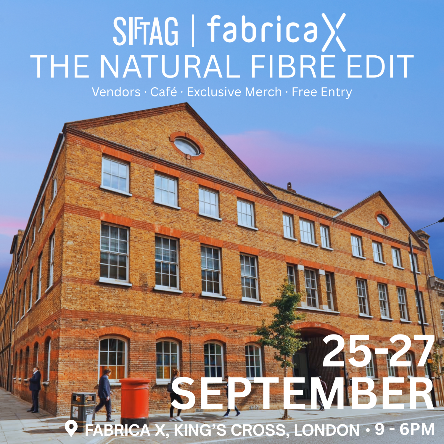 Siftag | Fabrica X: The Natural Fibre Edit Pop-Up