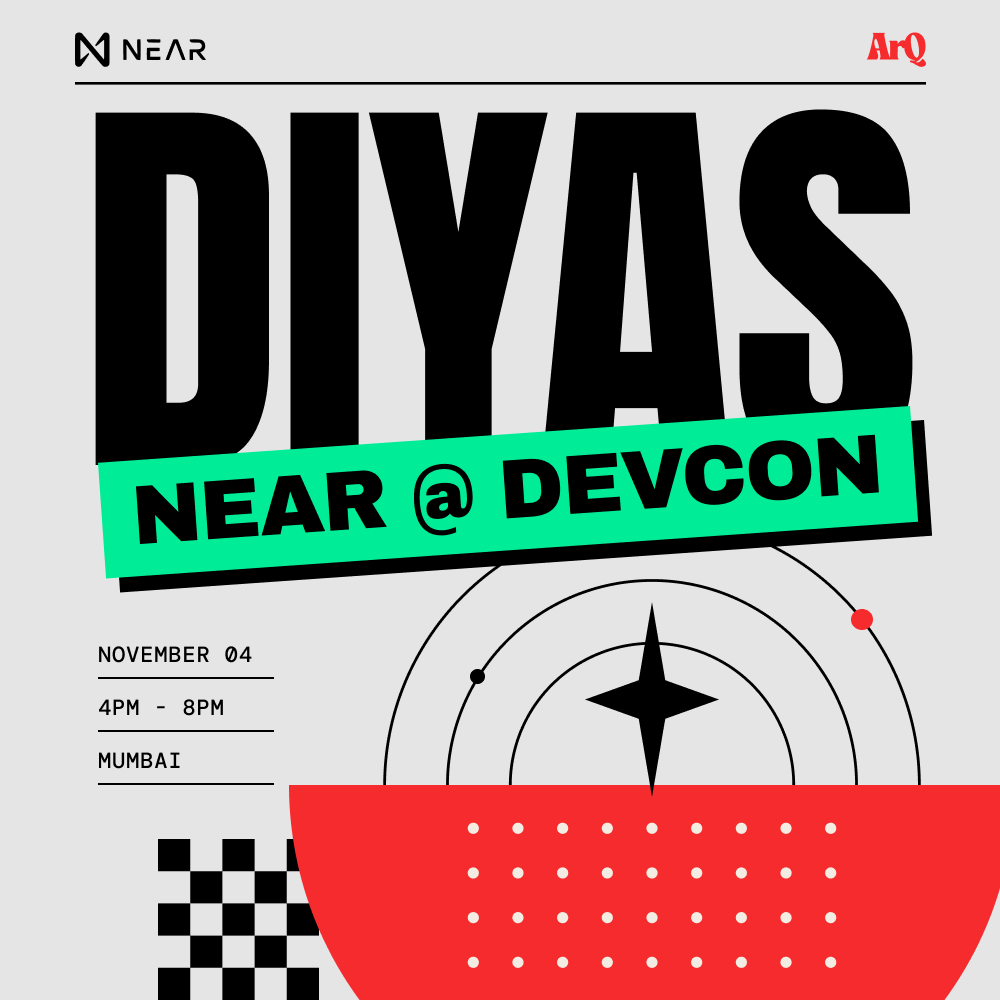 Diyas : Near @Devcon 🪔
