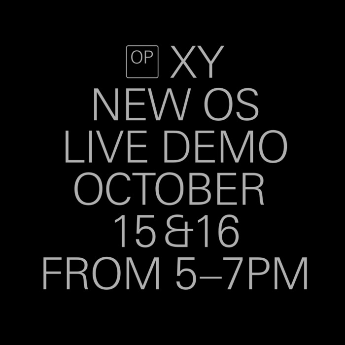 OP–XY live demo (day 2)