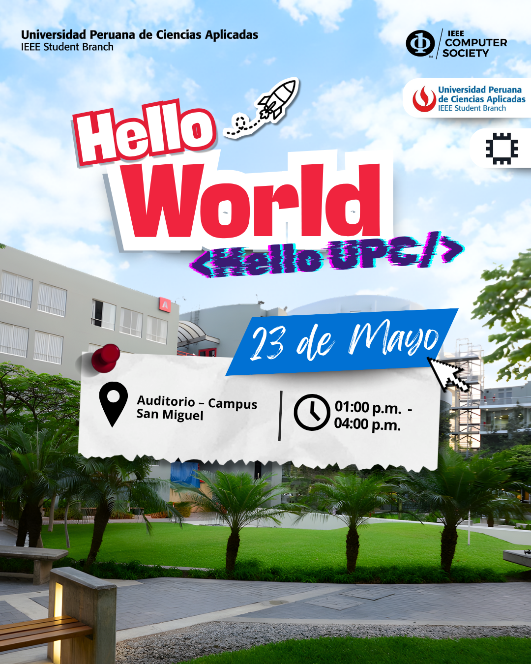 ♨️ ¡HELLO WORLD, HELLO UPC 2026! 🌍✨