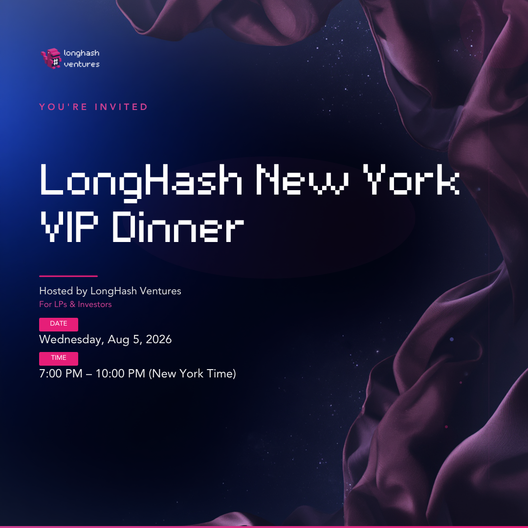 LongHash Ventures VIP Dinner | New York