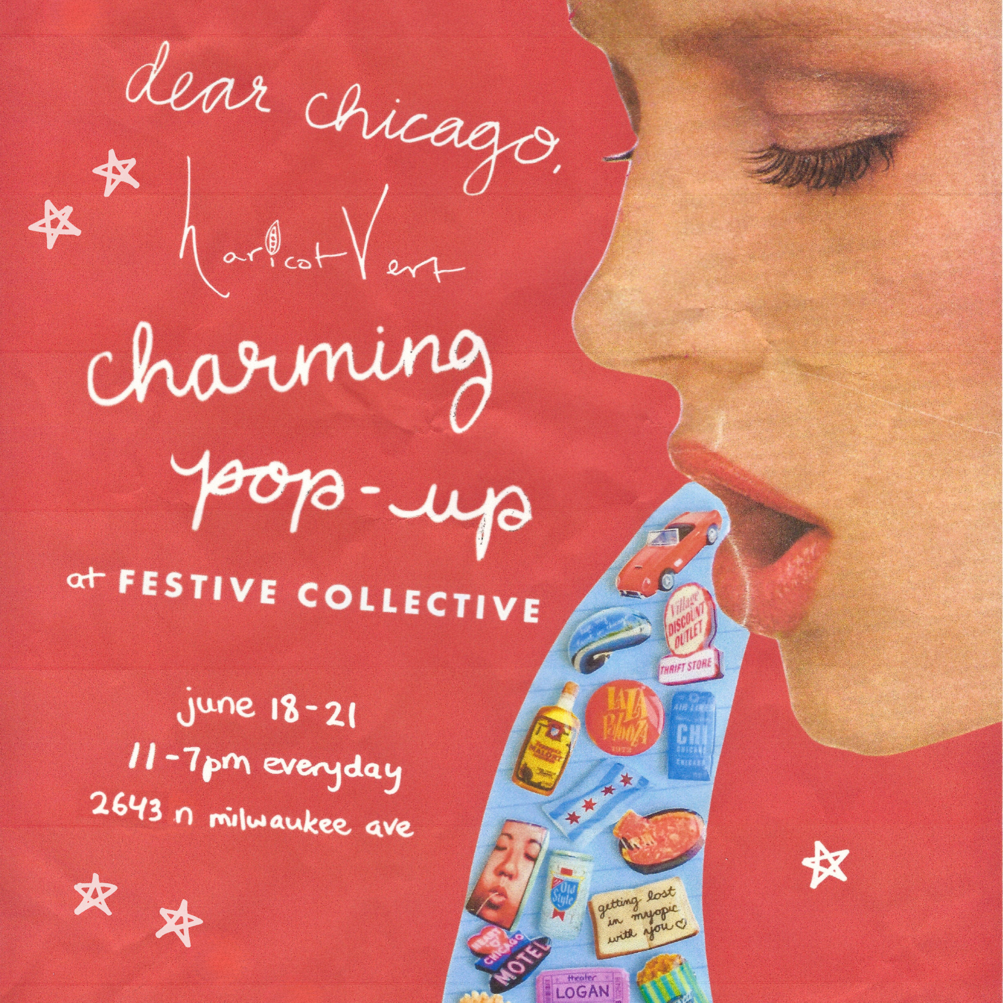 haricot vert chicago pop-up at festive collective