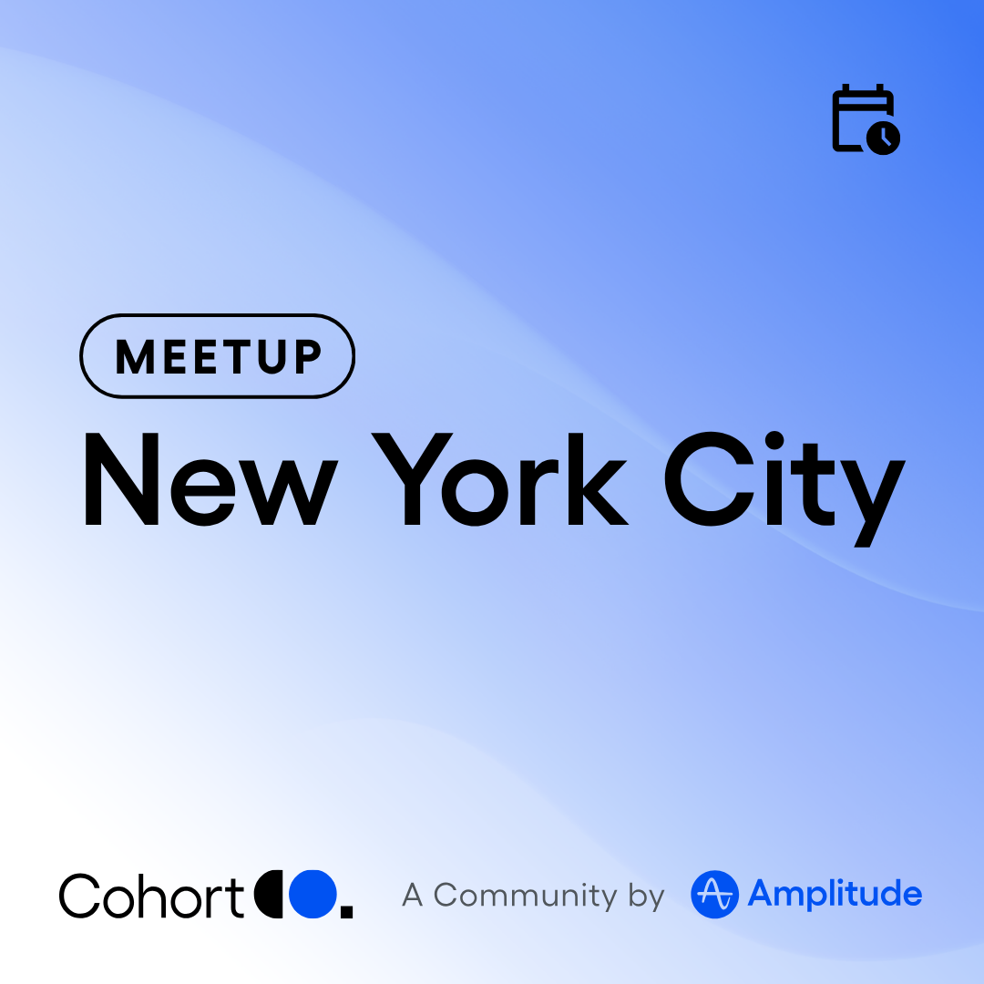 Amplitude NYC Meetup: From Prototype to Product: Building & Measuring with AI