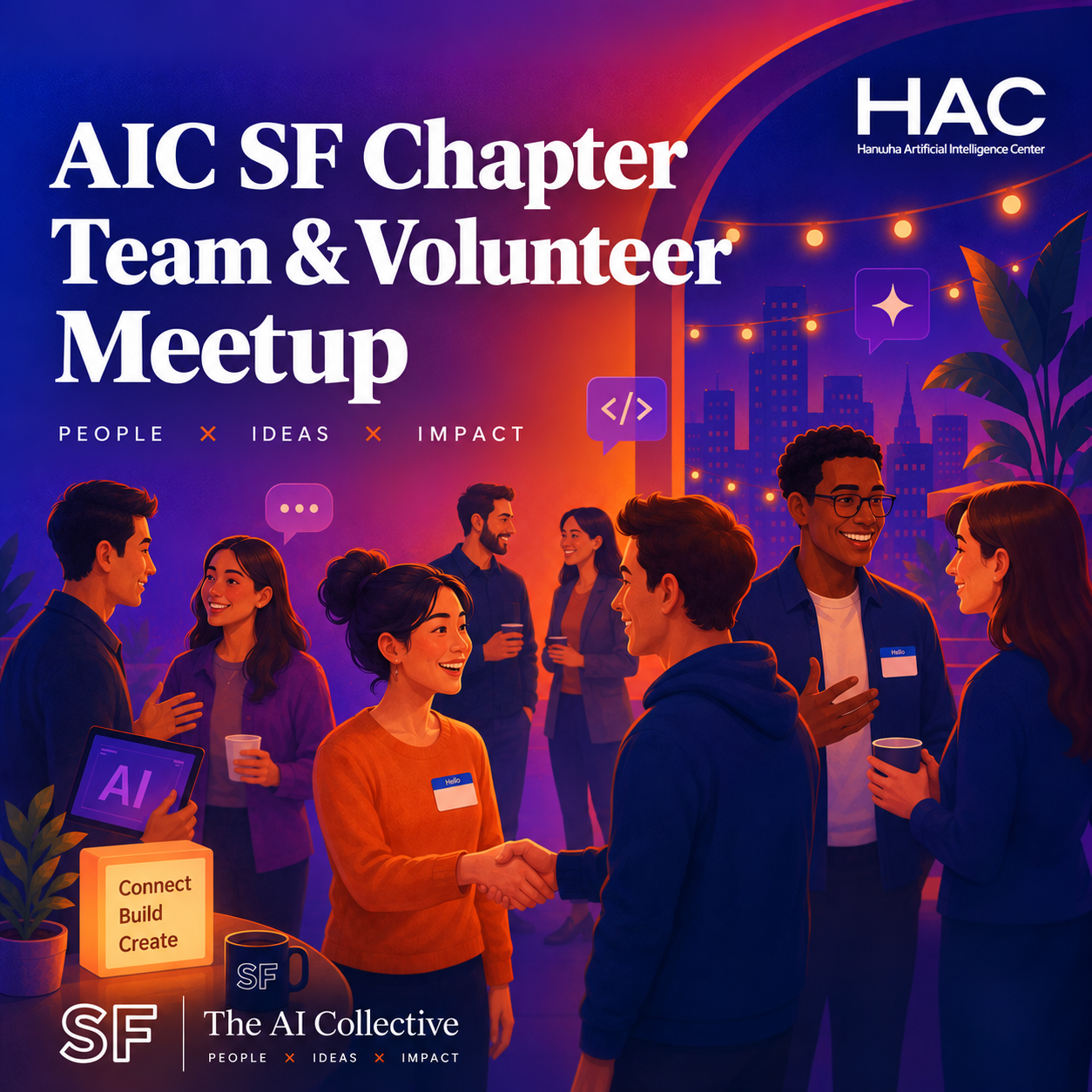 AIC SF Chapter Team & Volunteer Get-Together (w/ The AI Collective)