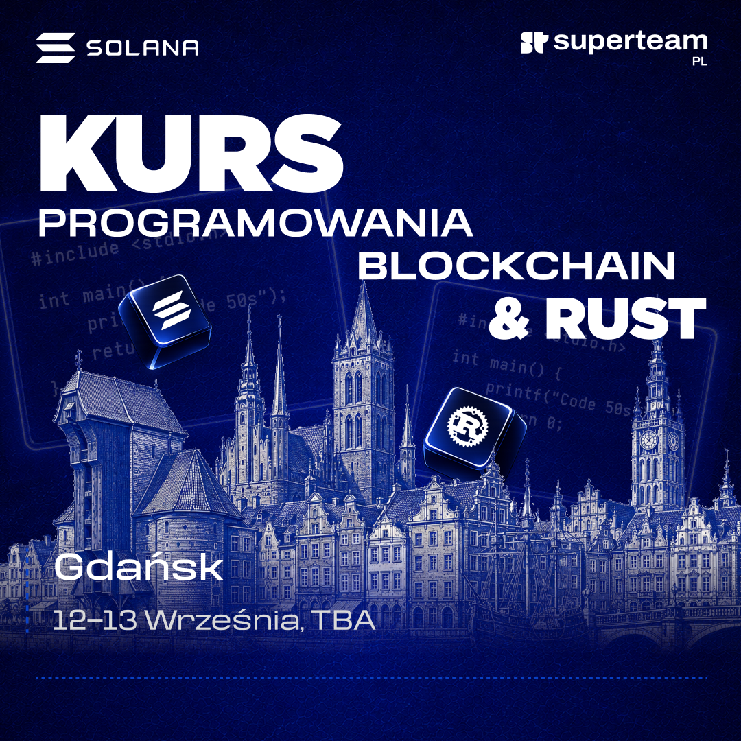KURS PROGRAMOWANIA BLOCKCHAIN: GDAŃSK